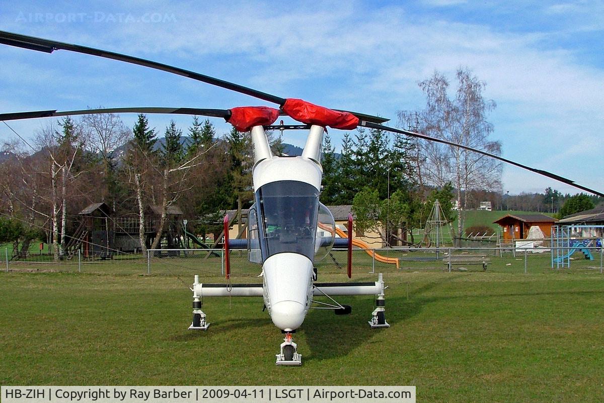 HB-ZIH, 1994 Kaman K-1200 K-Max C/N A94-0021, Kaman K-1200 K-Max [A94-0021] (Rotex Helicopter AG) Gruyeres~HB 11/04/2009