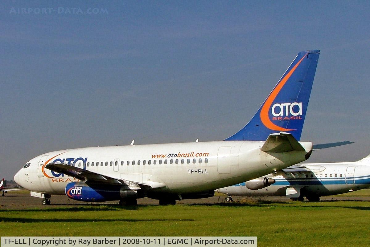TF-ELL, 1969 Boeing 737-210C C/N 20138, Boeing 737-210C [20138] (ATA Brazil) Southend~G 11/10/2008