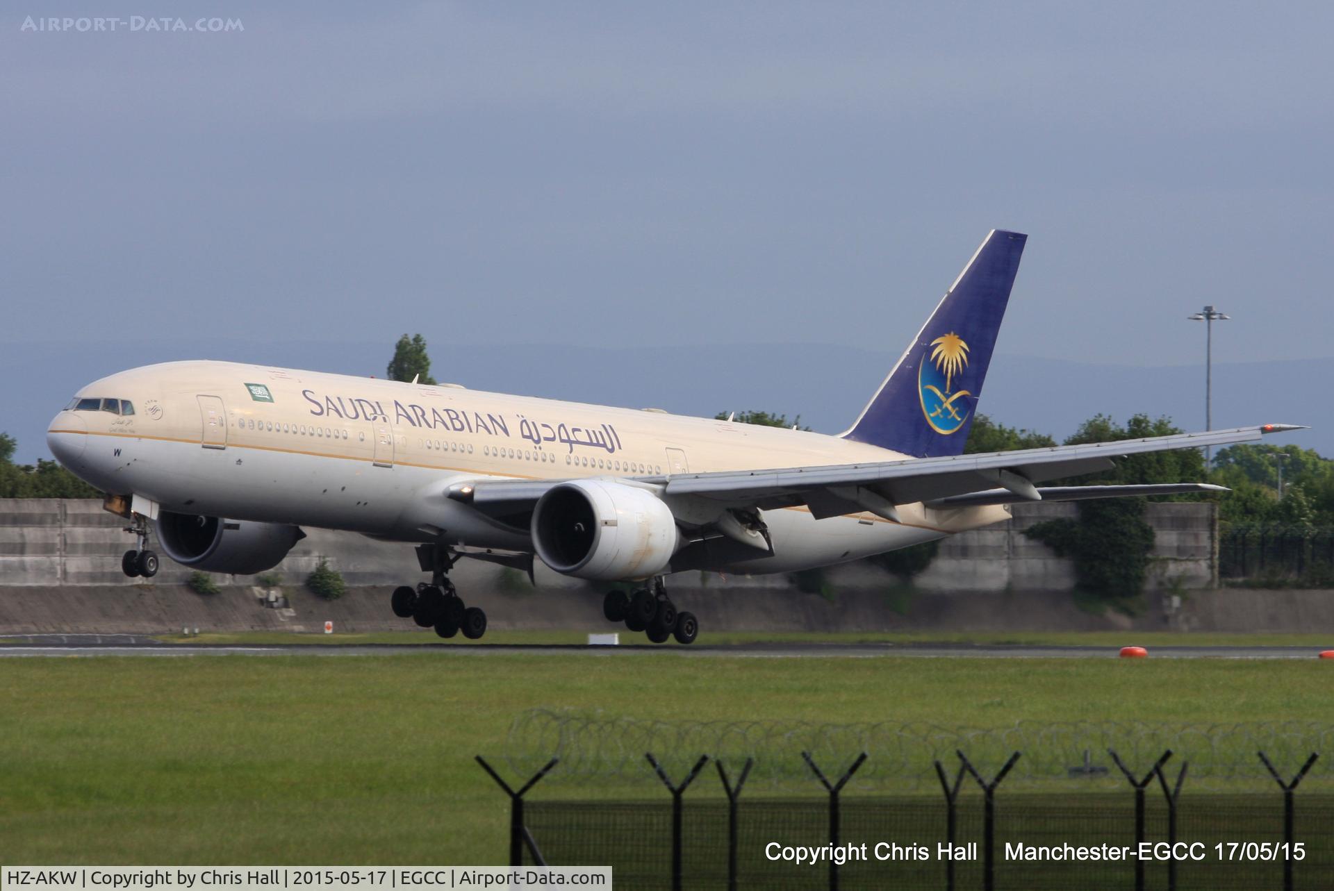 HZ-AKW, 2001 Boeing 777-268/ER C/N 28366, Saudi Arabian Airlines