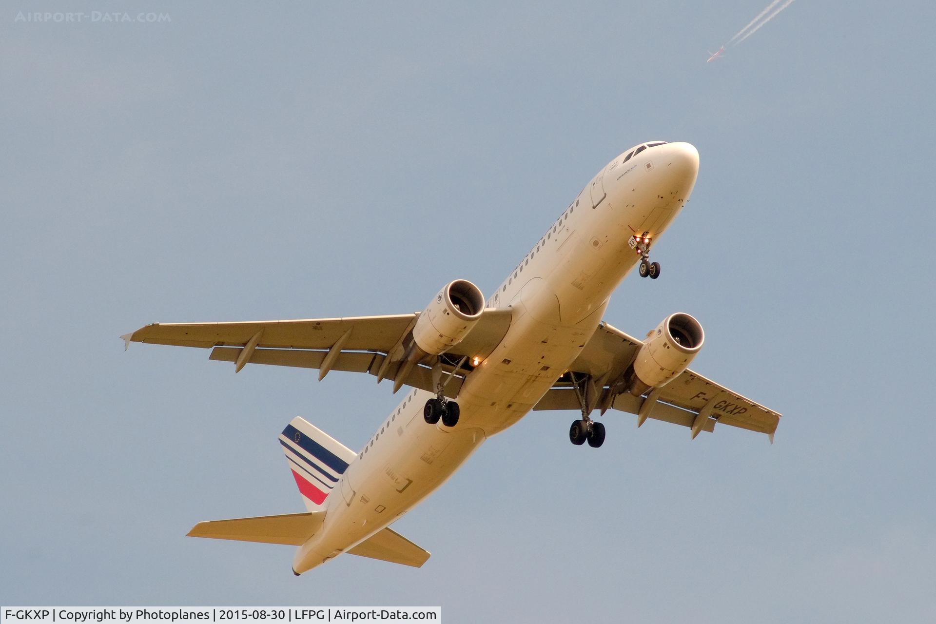 F-GKXP, 2008 Airbus A320-214 C/N 3470, Landing to CDG