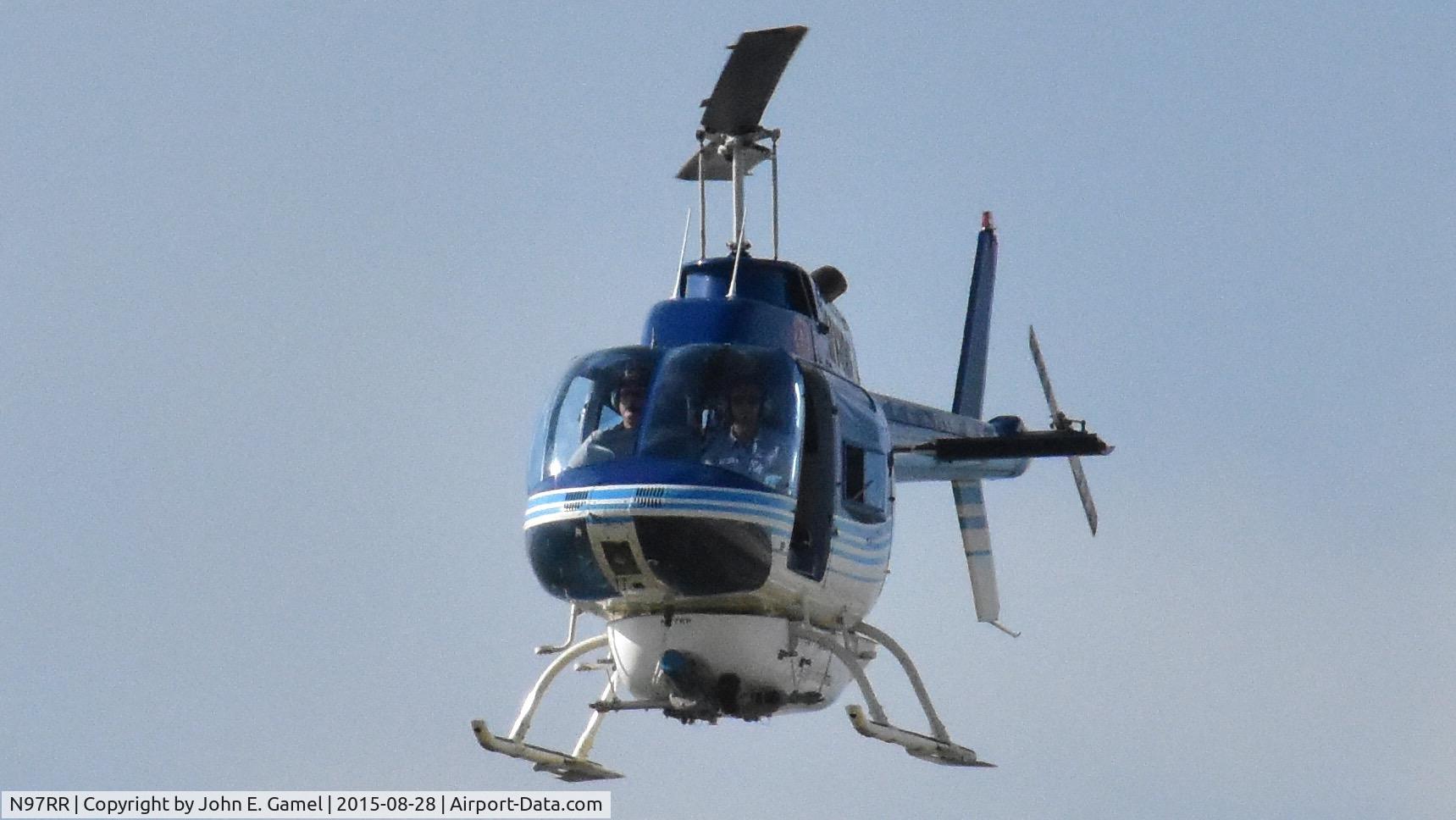 N97RR, 1993 Bell 206B C/N 4287, Photo taken in the town of Loveladies, Long Beach Island Township, New Jersey