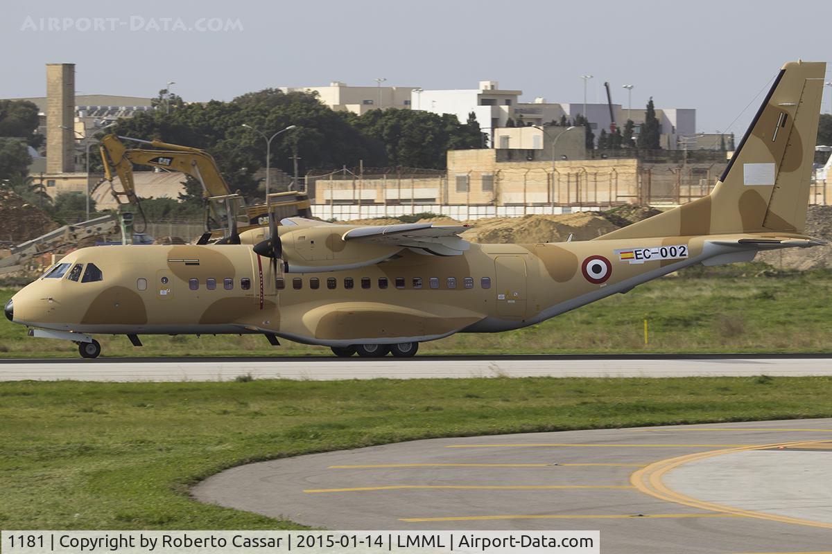 1181, CASA C-295M C/N S-125, Runway 31