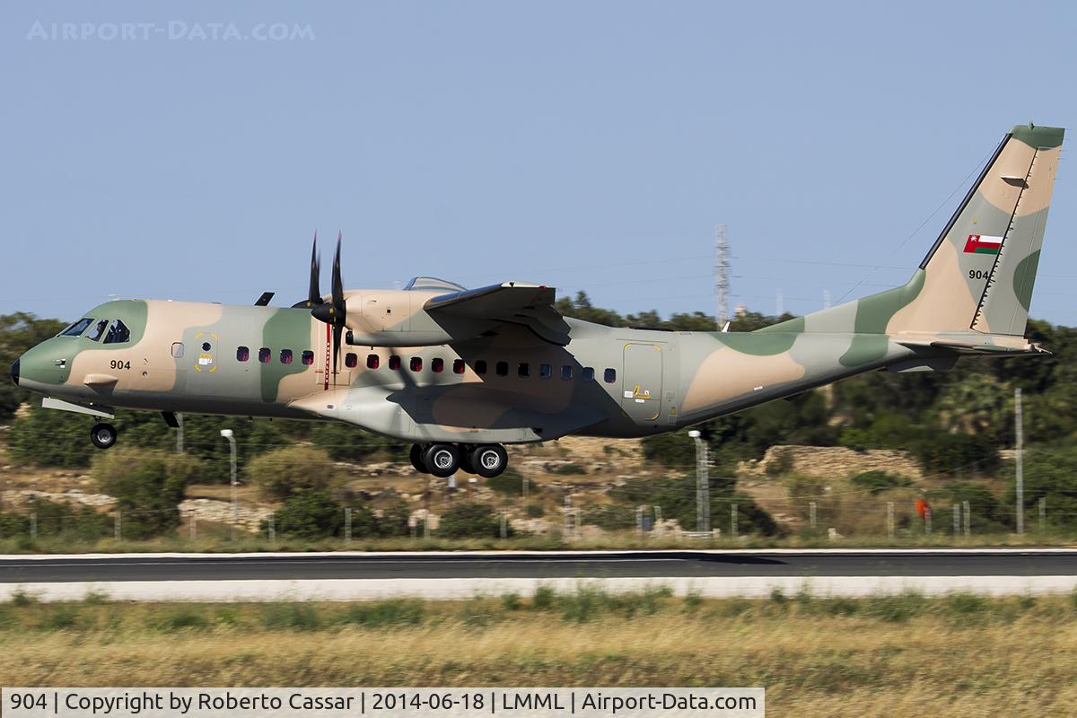 904, 2013 CASA C-295M C/N S-114, Runway 31