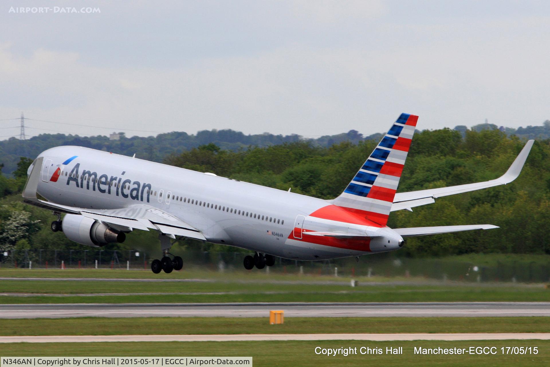 N346AN, 2003 Boeing 767-323 C/N 33085, American Airlines