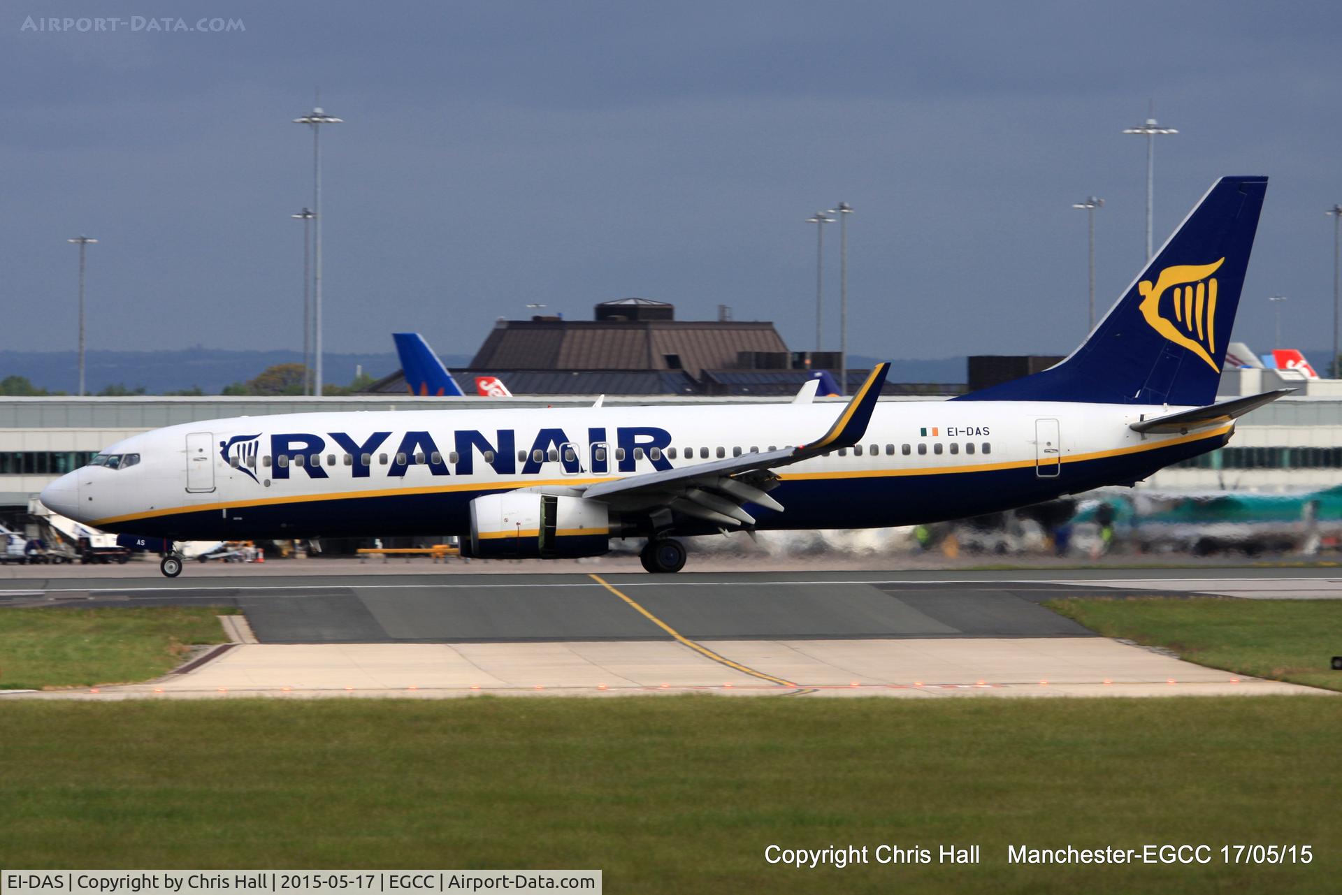 EI-DAS, 2003 Boeing 737-8AS C/N 33553, Ryanair