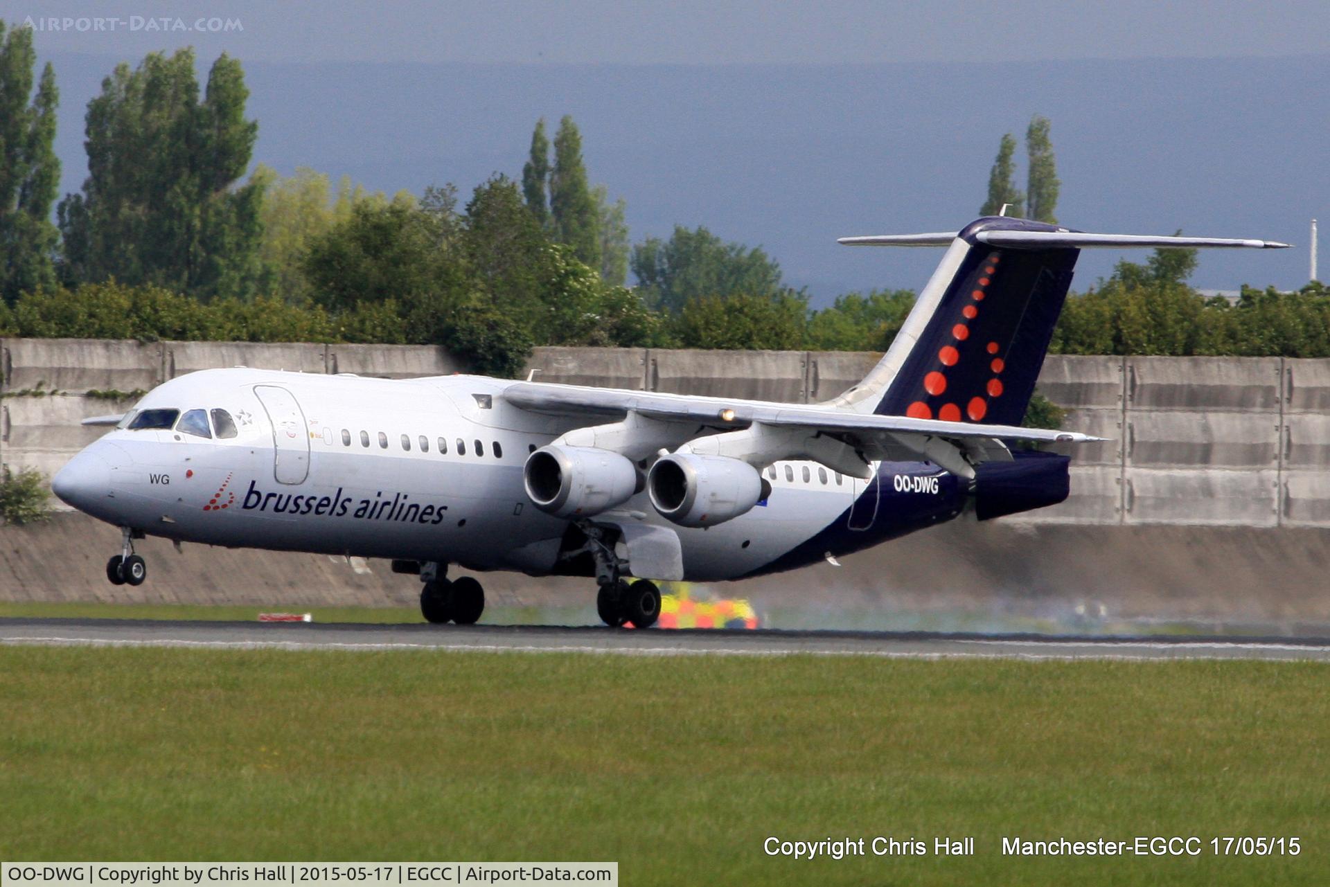 OO-DWG, 1998 British Aerospace Avro 146-RJ100 C/N E3336, Brussels Airways