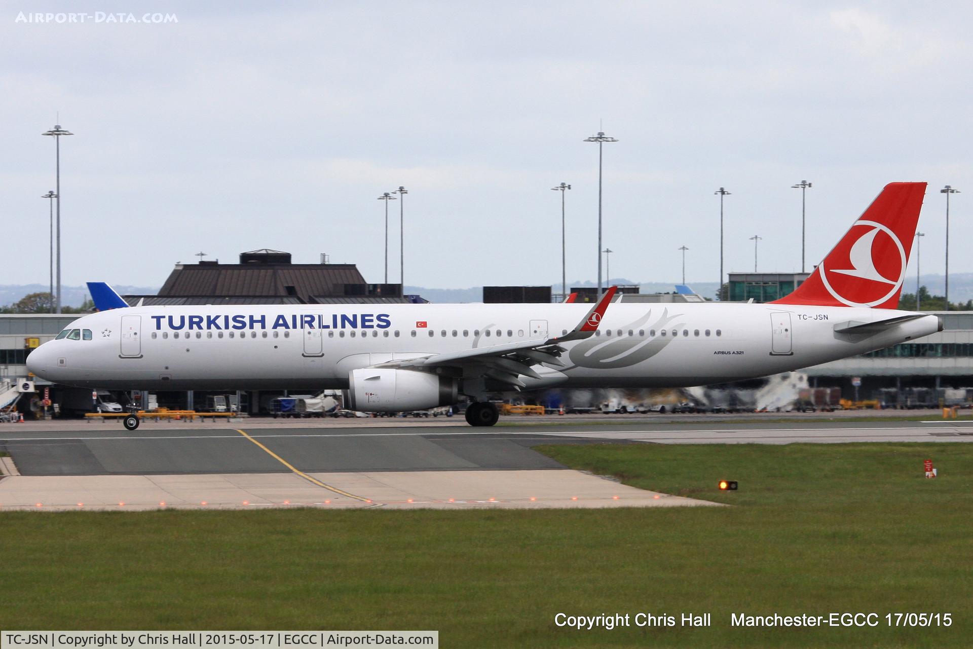 TC-JSN, 2015 Airbus A321-231 C/N 6508, Turkish Airlines