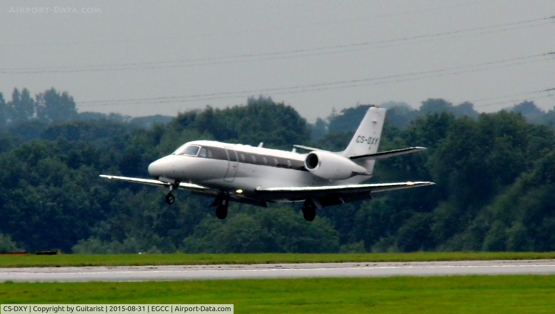CS-DXY, 2008 Cessna 560 Citation Excel XLS C/N 560-5791, At Manchester