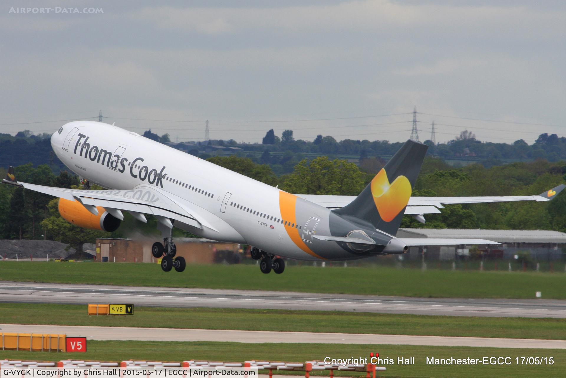 G-VYGK, 2014 Airbus A330-243 C/N 1498, Thomas Cook