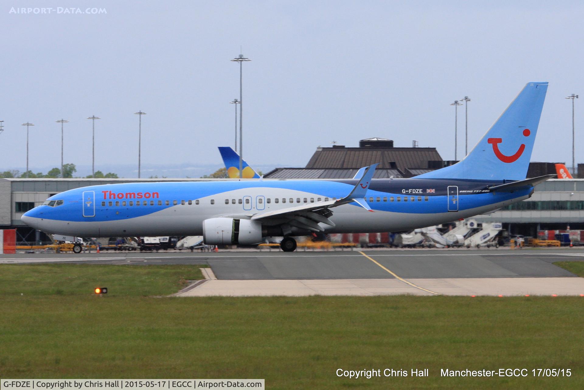 G-FDZE, 2008 Boeing 737-8K5 C/N 35137, Thomson