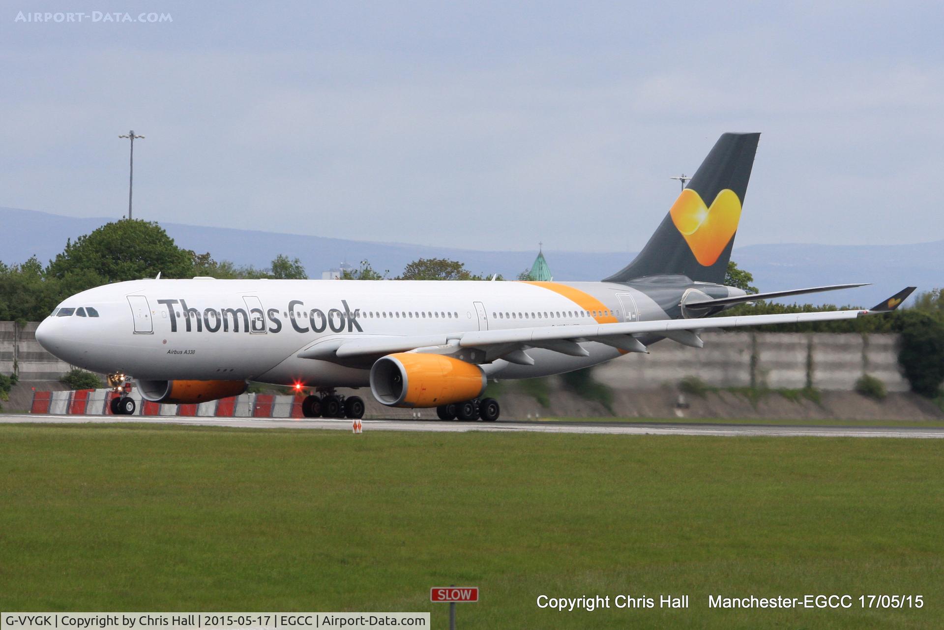 G-VYGK, 2014 Airbus A330-243 C/N 1498, Thomas Cook