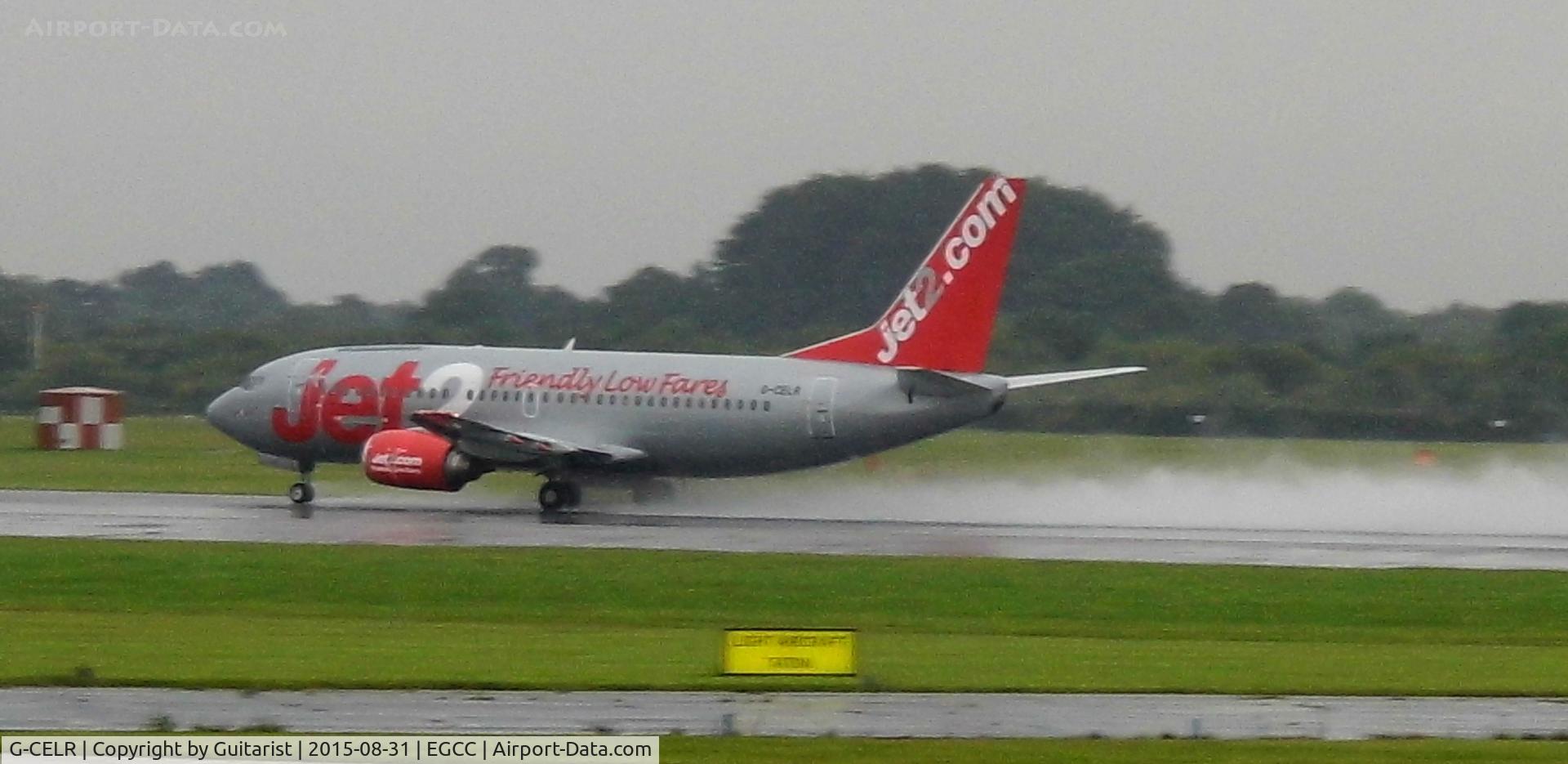 G-CELR, 1986 Boeing 737-330(QC) C/N 23523, At Manchester