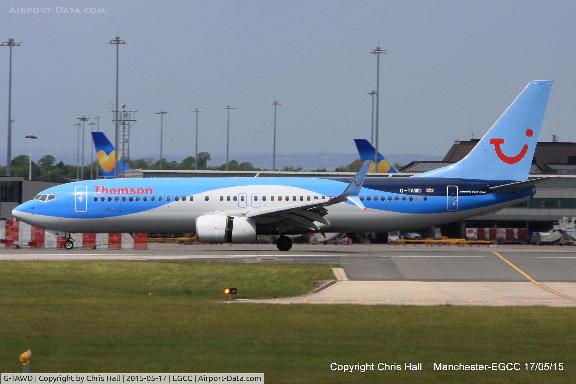 G-TAWD, 2012 Boeing 737-8K5 C/N 37265, Thomson