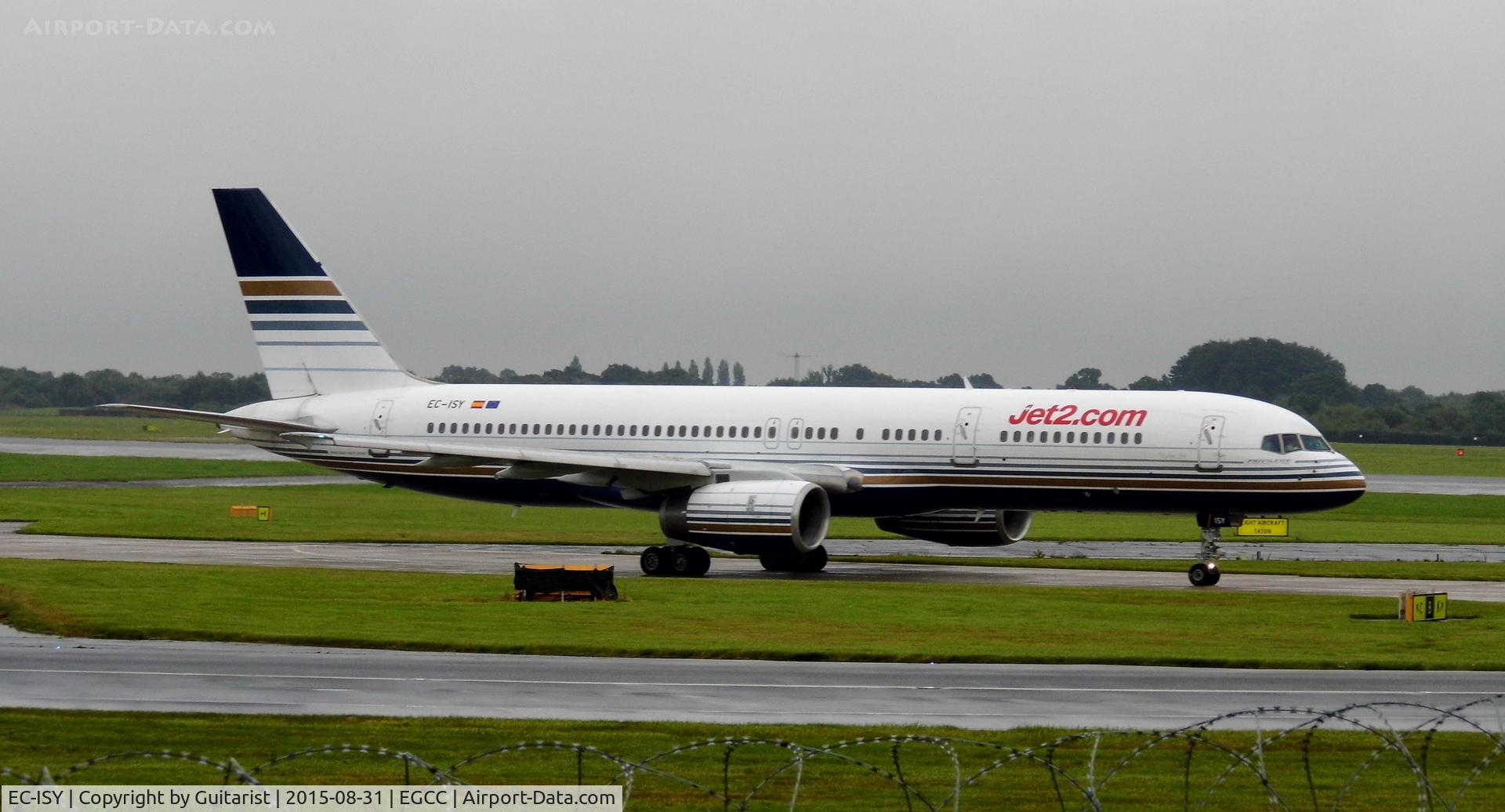 EC-ISY, 1993 Boeing 757-256 C/N 26241, At Manchester
