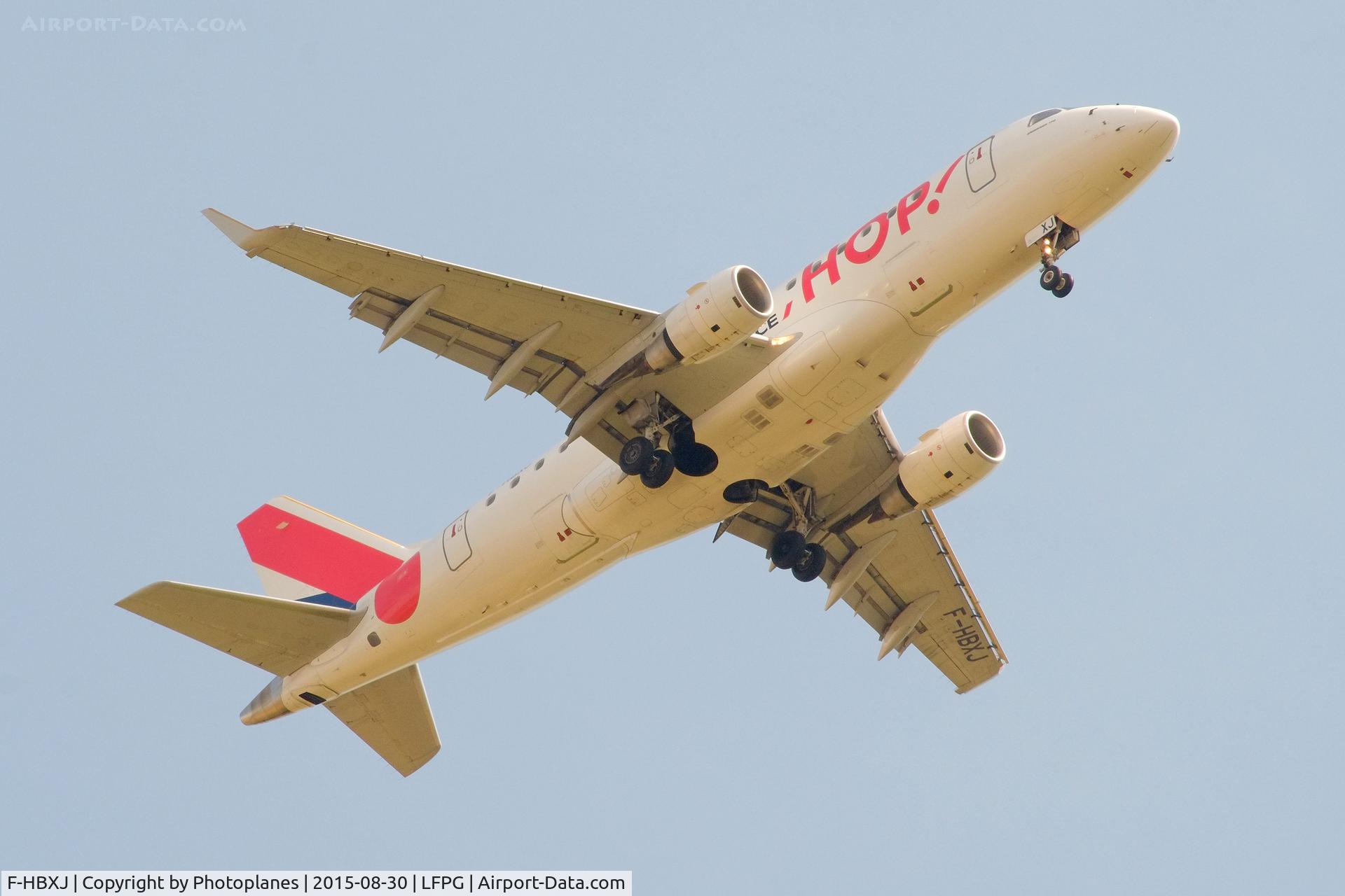 F-HBXJ, 2010 Embraer 170ST (ERJ-170-100ST) C/N 17000312, Landing to CDG