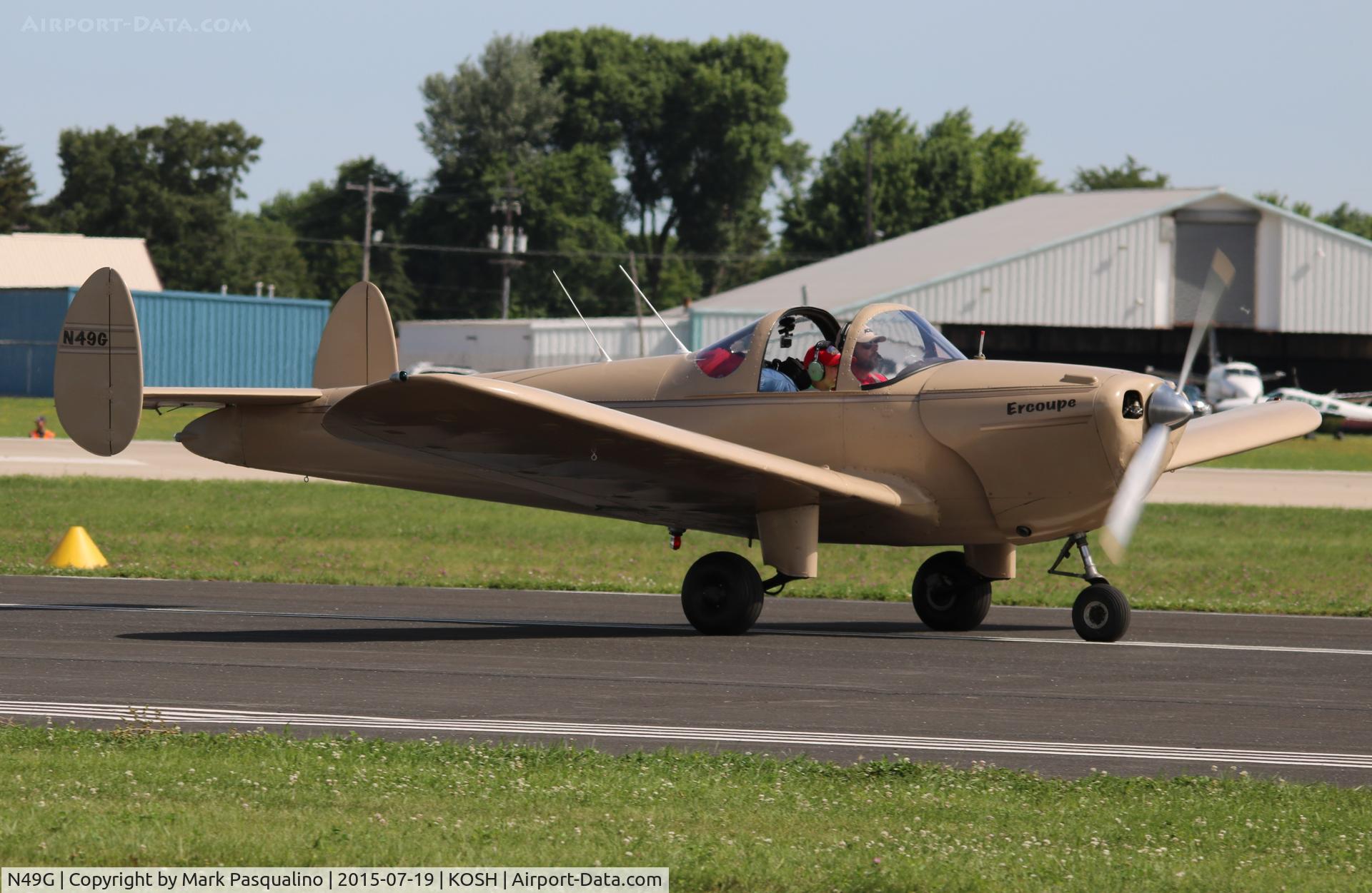 N49G, 1946 Erco 415C Ercoupe C/N 426, Ercoupe 415-C