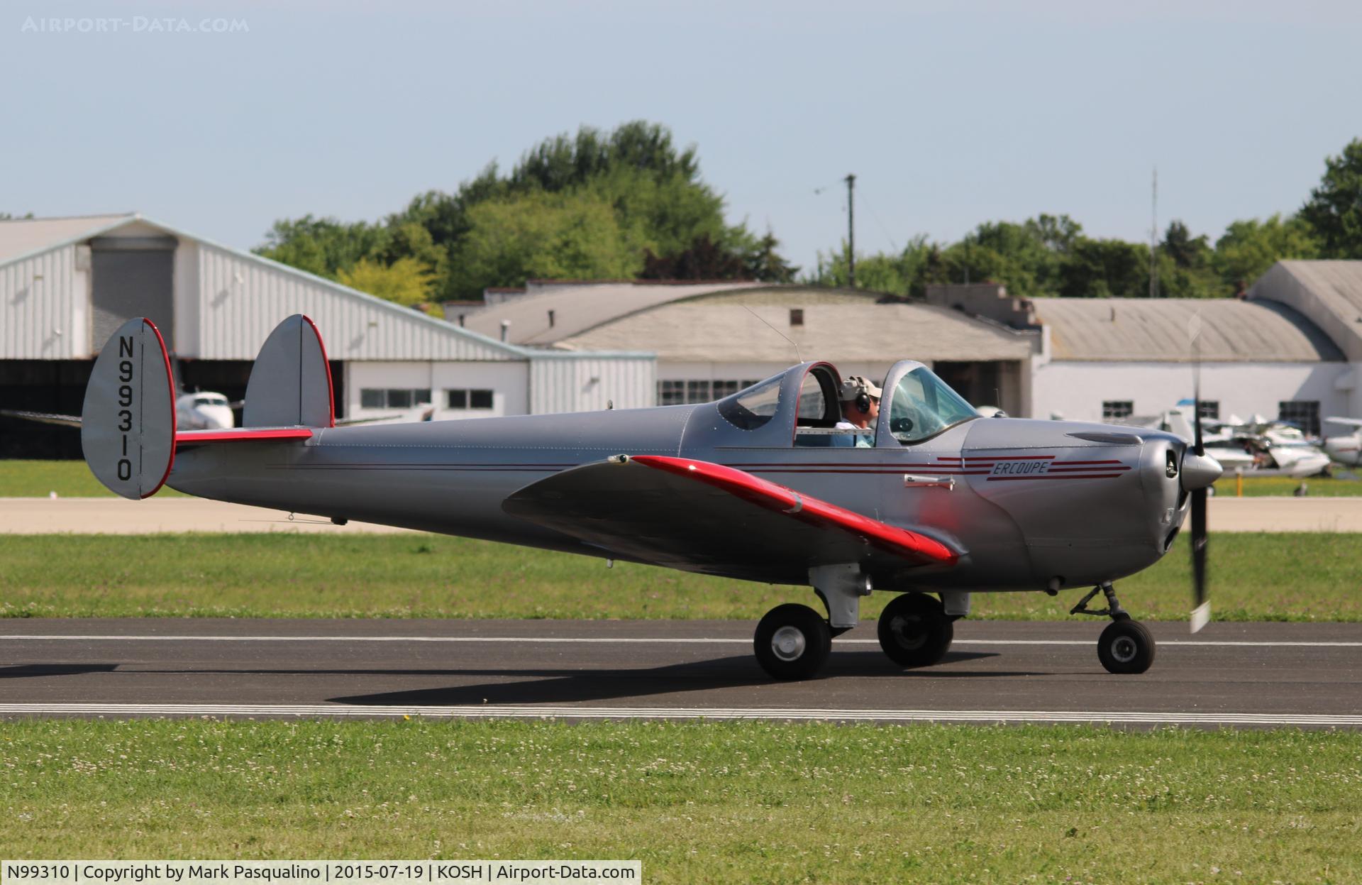 N99310, 1946 Erco 415C Ercoupe C/N 1933, Ercoupe 415-C