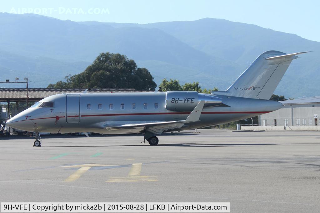 9H-VFE, 2014 Bombardier Challenger 605 (CL-600-2B16) C/N 5974, Parked