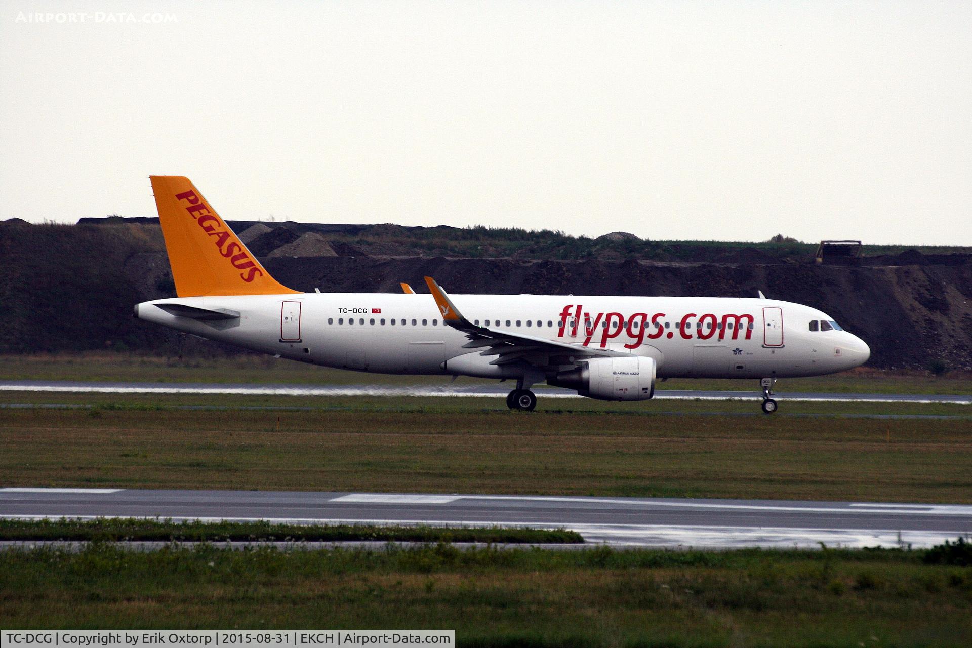 TC-DCG, 2015 Airbus A320-216 C/N 6597, TC-DCG taxing for takeoff on rw 04R