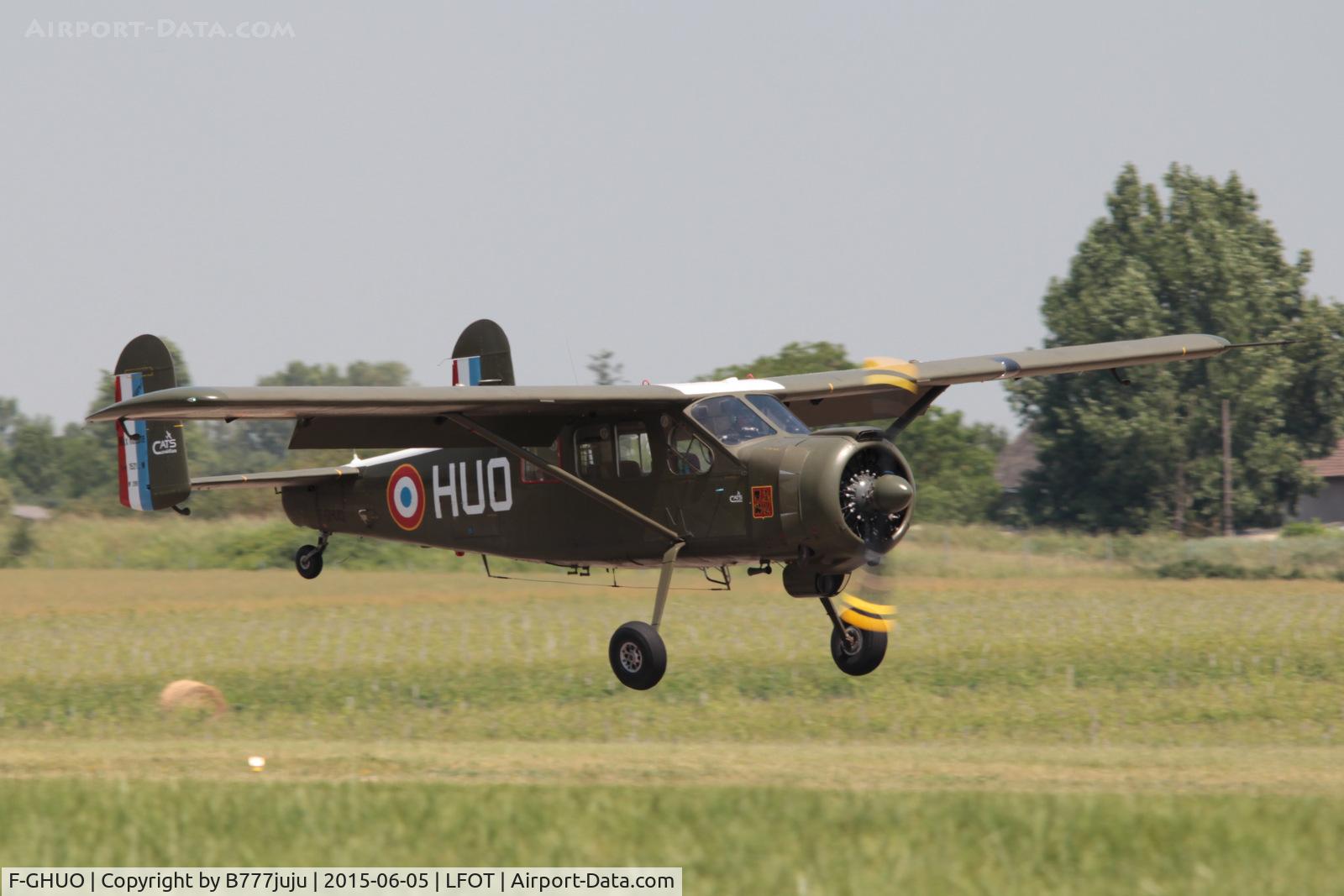 F-GHUO, Max Holste MH-1521C-1 Broussard C/N 299, at Tours