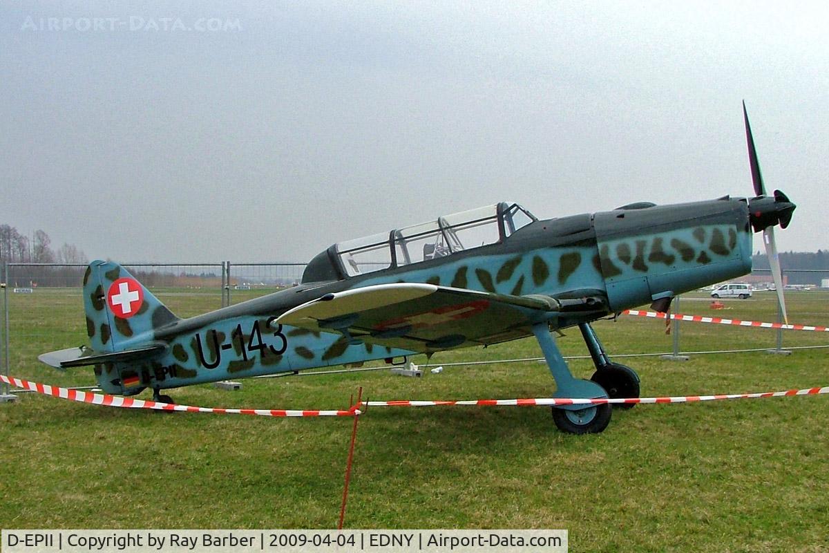 D-EPII, 1950 Pilatus P2-06 C/N 63, Pilatus P.2-06 [600-83) Friedrichshafen~D 04/04/2009
