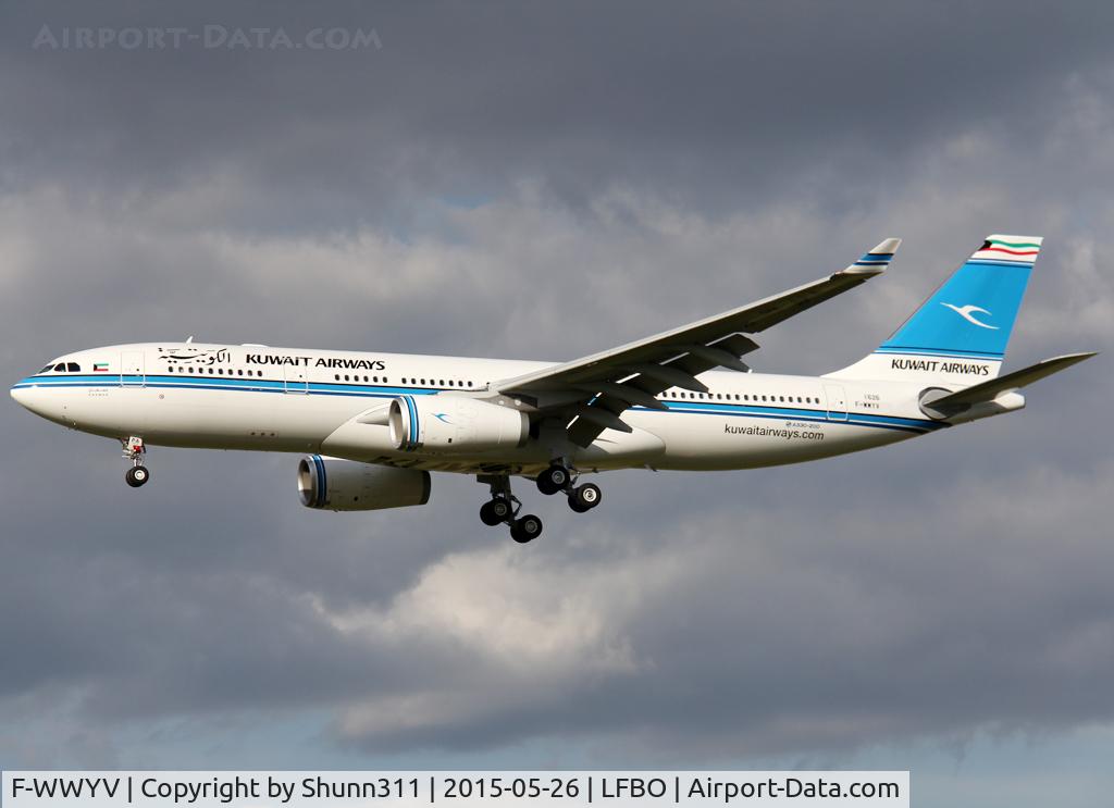 F-WWYV, 2015 Airbus A330-243 C/N 1626, C/n 1626 - To be 9K-APA