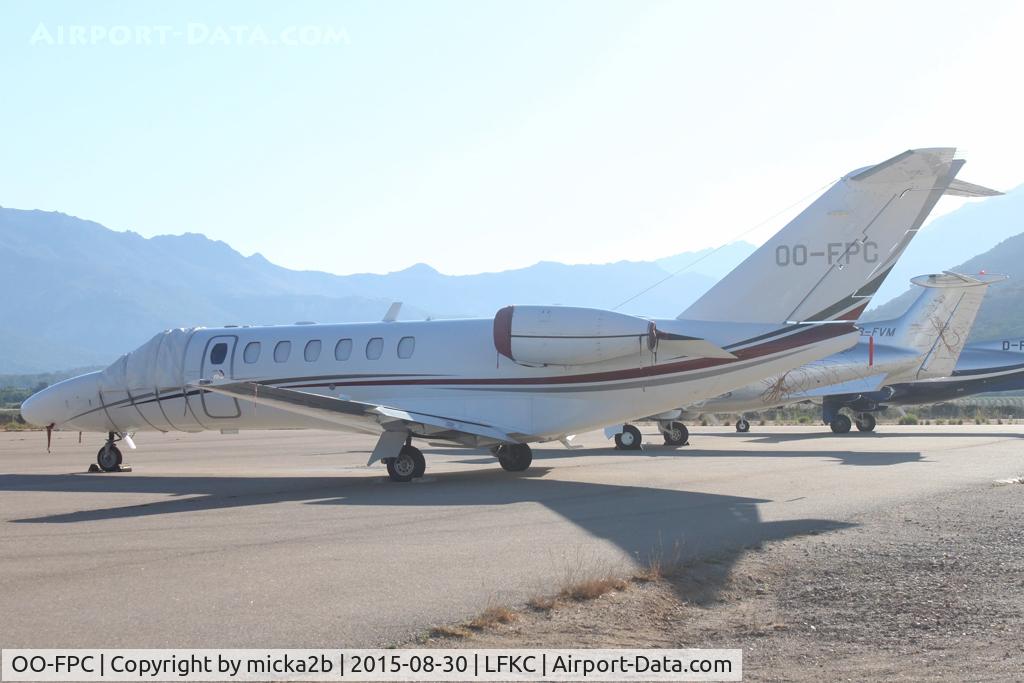 OO-FPC, 2007 Cessna 525B CitationJet CJ3 C/N 525B-0147, Parked