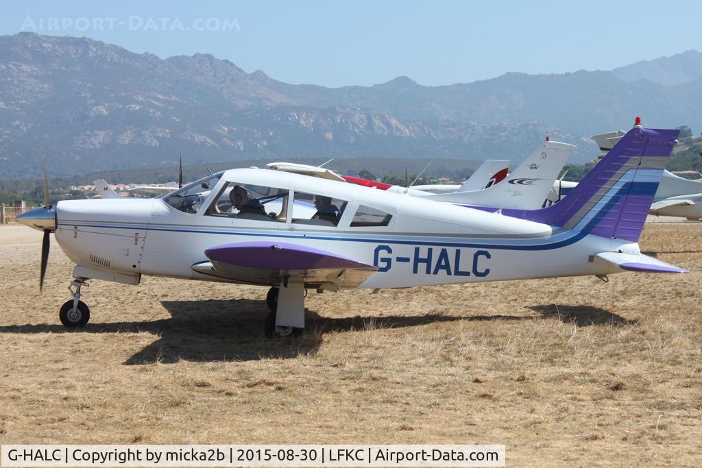 G-HALC, 1973 Piper PA-28R-200 Cherokee Arrow C/N 28R-7335042, Parked