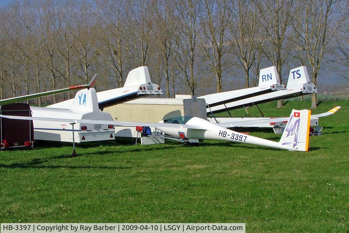 HB-3397, 2001 Schempp-Hirth Ventus 2C C/N 67, Schempp-Hirth Ventus 2c [67] Yverdon~HB 10/04/2009