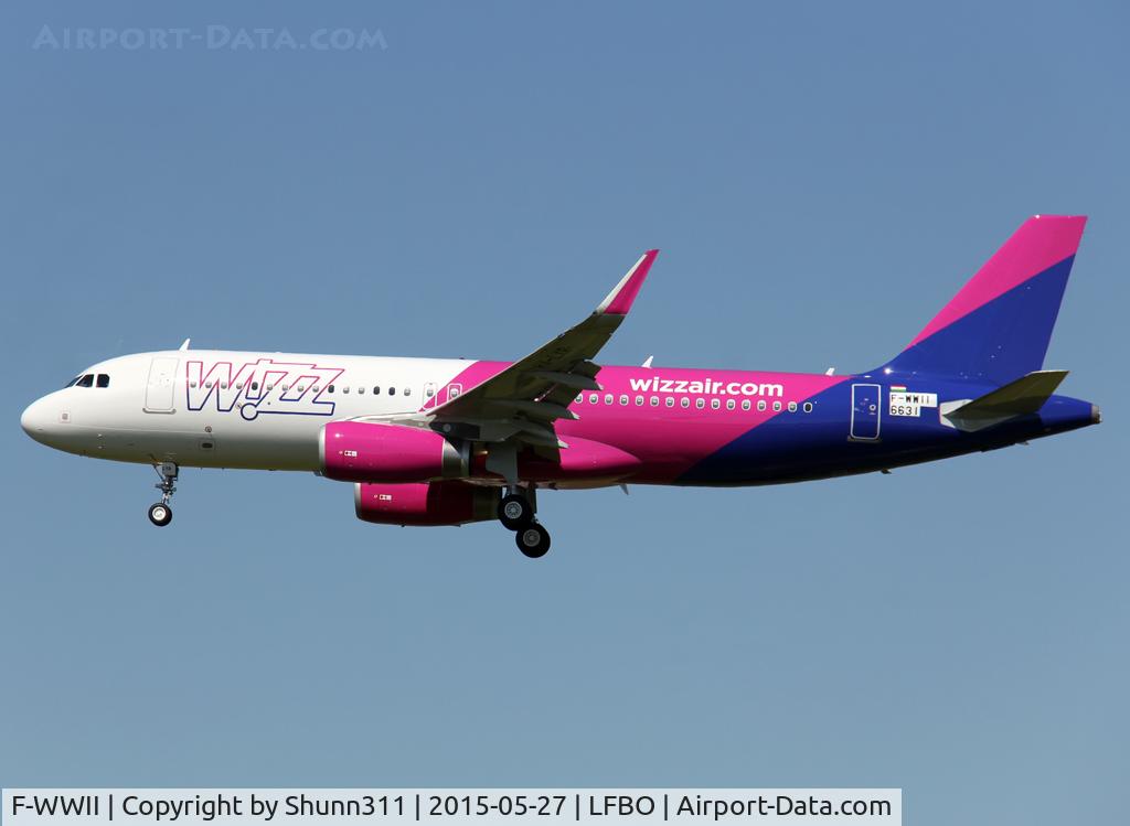 F-WWII, 2015 Airbus A320-232 C/N 6631, C/n 6631 - To be HA-LYR