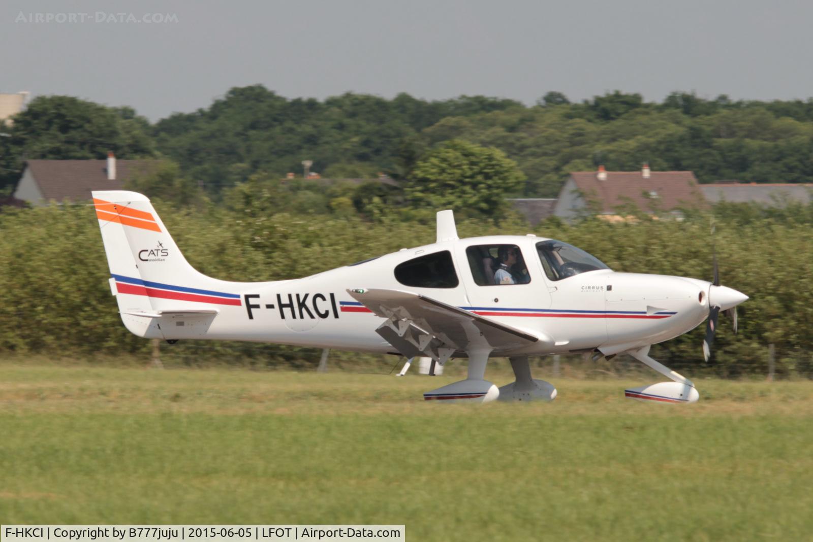 F-HKCI, 2012 Cirrus SR22 C/N 3875, at Tours