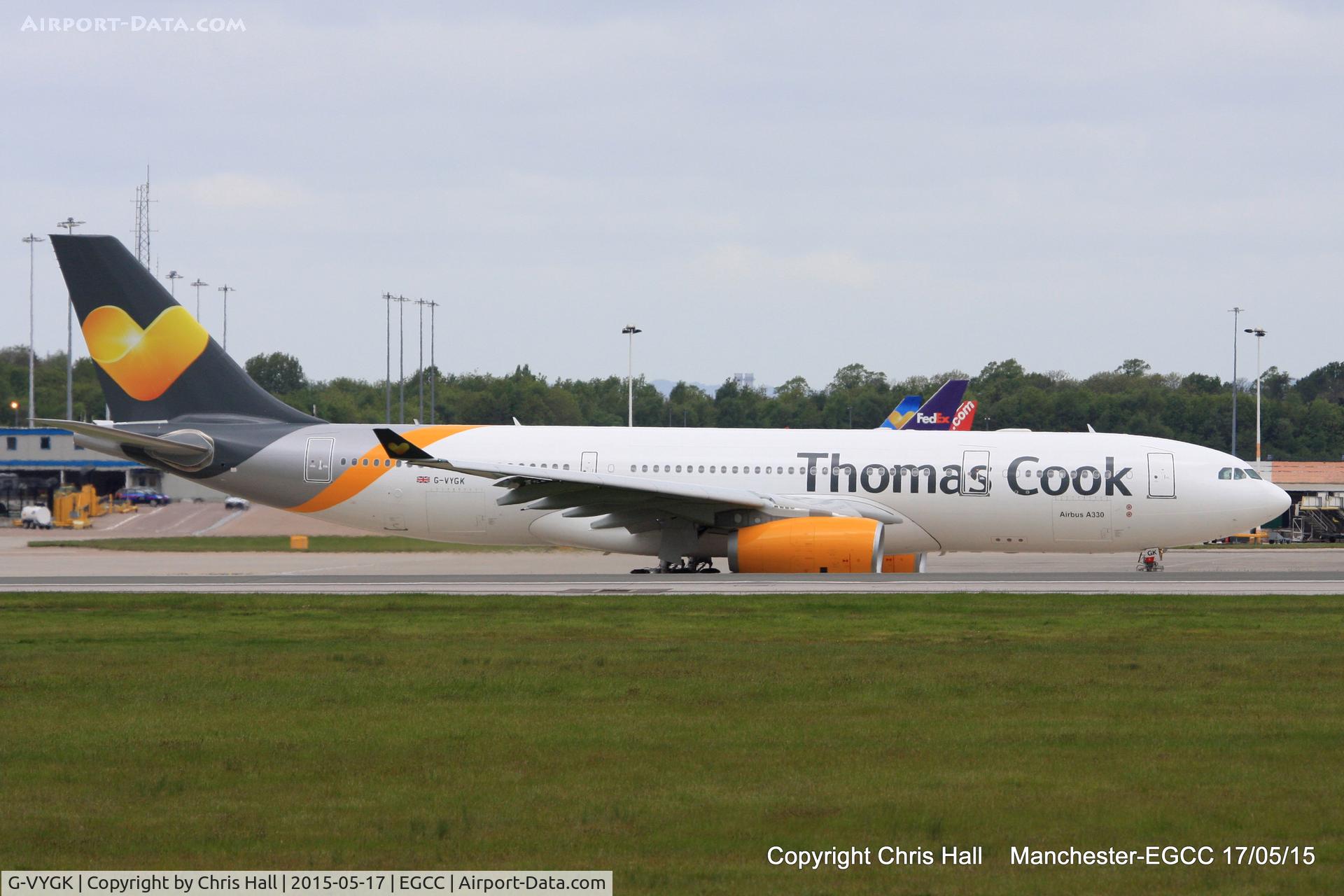 G-VYGK, 2014 Airbus A330-243 C/N 1498, Thomas Cook