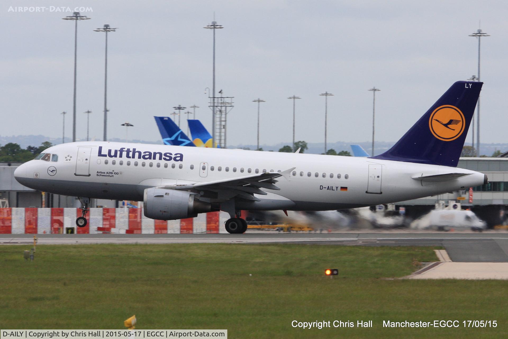 D-AILY, 1998 Airbus A319-114 C/N 875, Lufthansa