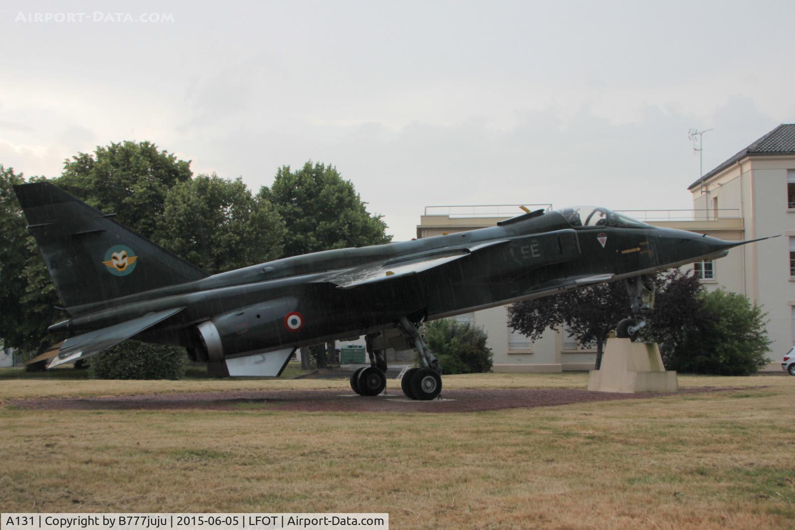A131, Sepecat Jaguar A C/N A131, preserved at Tours