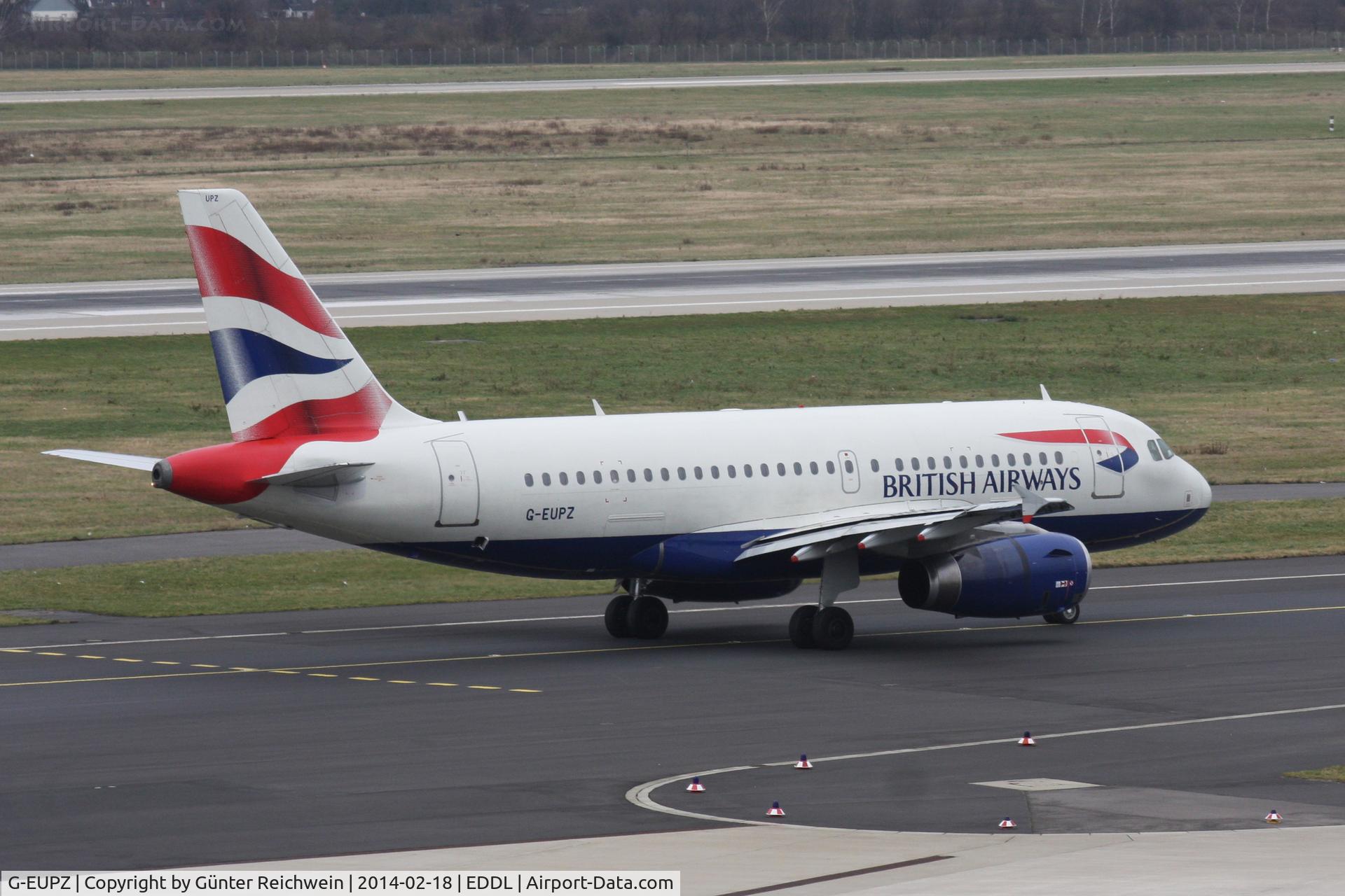 G-EUPZ, 2001 Airbus A319-131 C/N 1510, taxiing