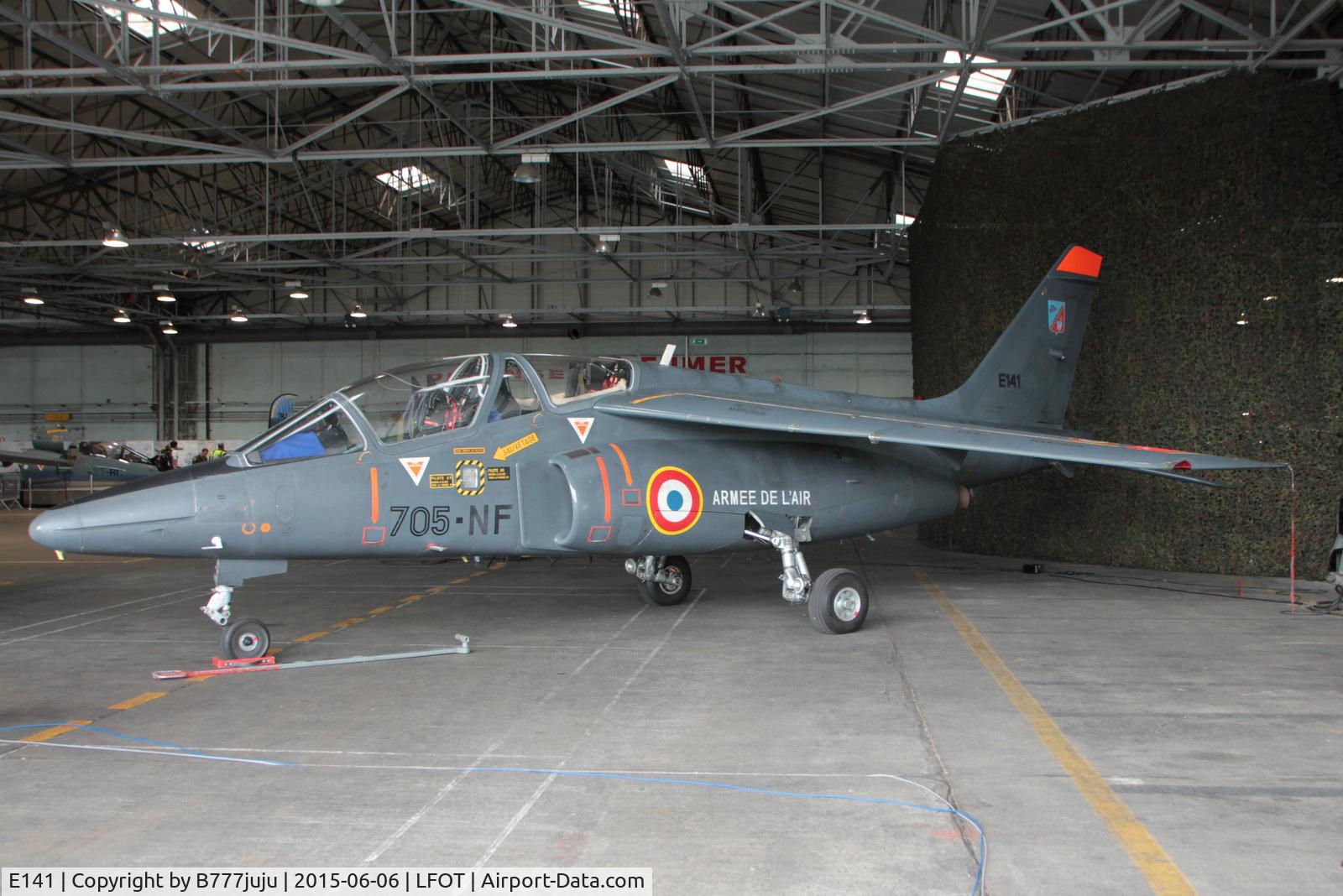 E141, Dassault-Dornier Alpha Jet E C/N E141, at Tours