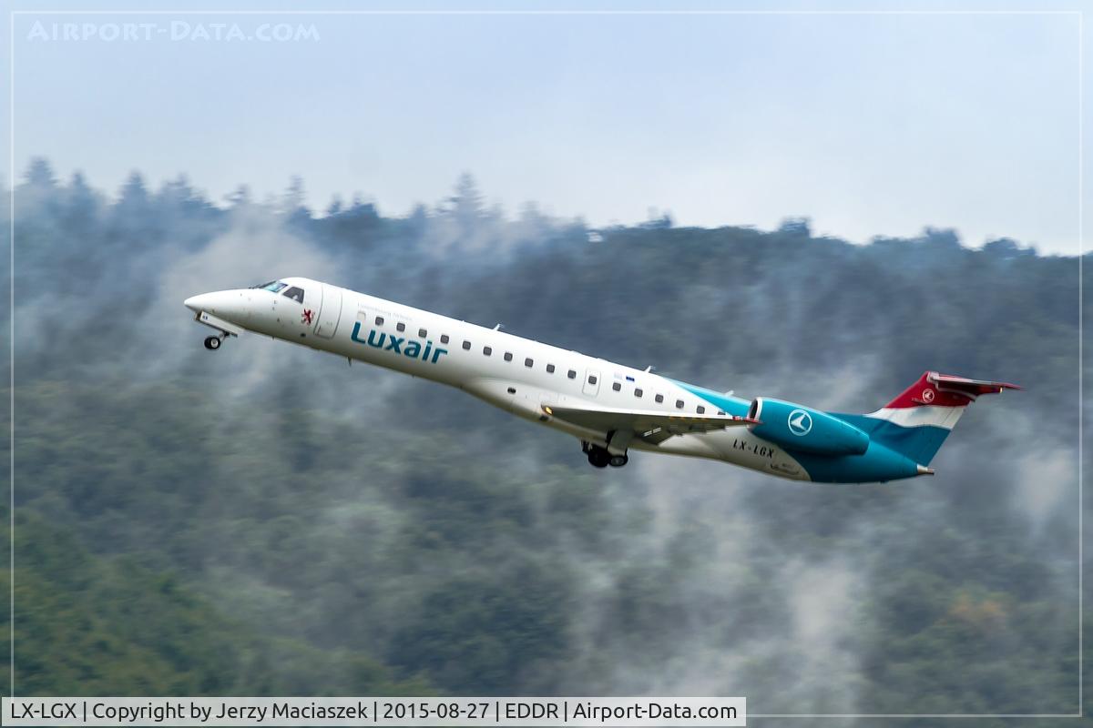 LX-LGX, 1999 Embraer EMB-145LU (ERJ-145LU) C/N 145147, Embraer EMB-145LU