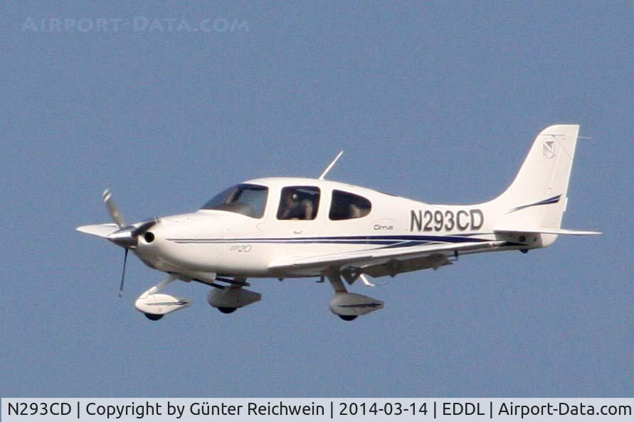 N293CD, 2002 Cirrus SR20 C/N 1202, Flying into Düsseldorf