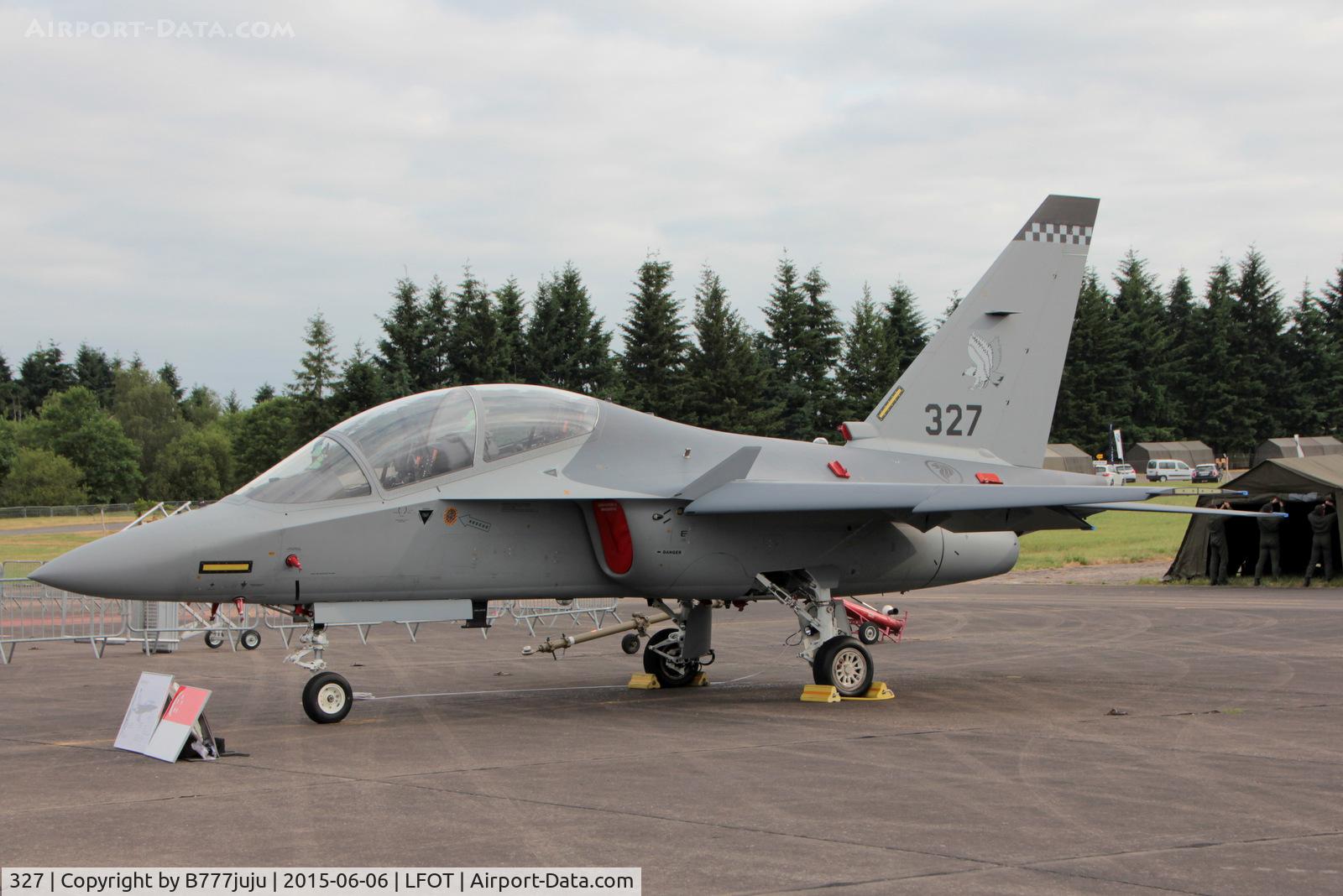 327, 2014 Alenia Aermacchi M-346 Master C/N 327, at Tours