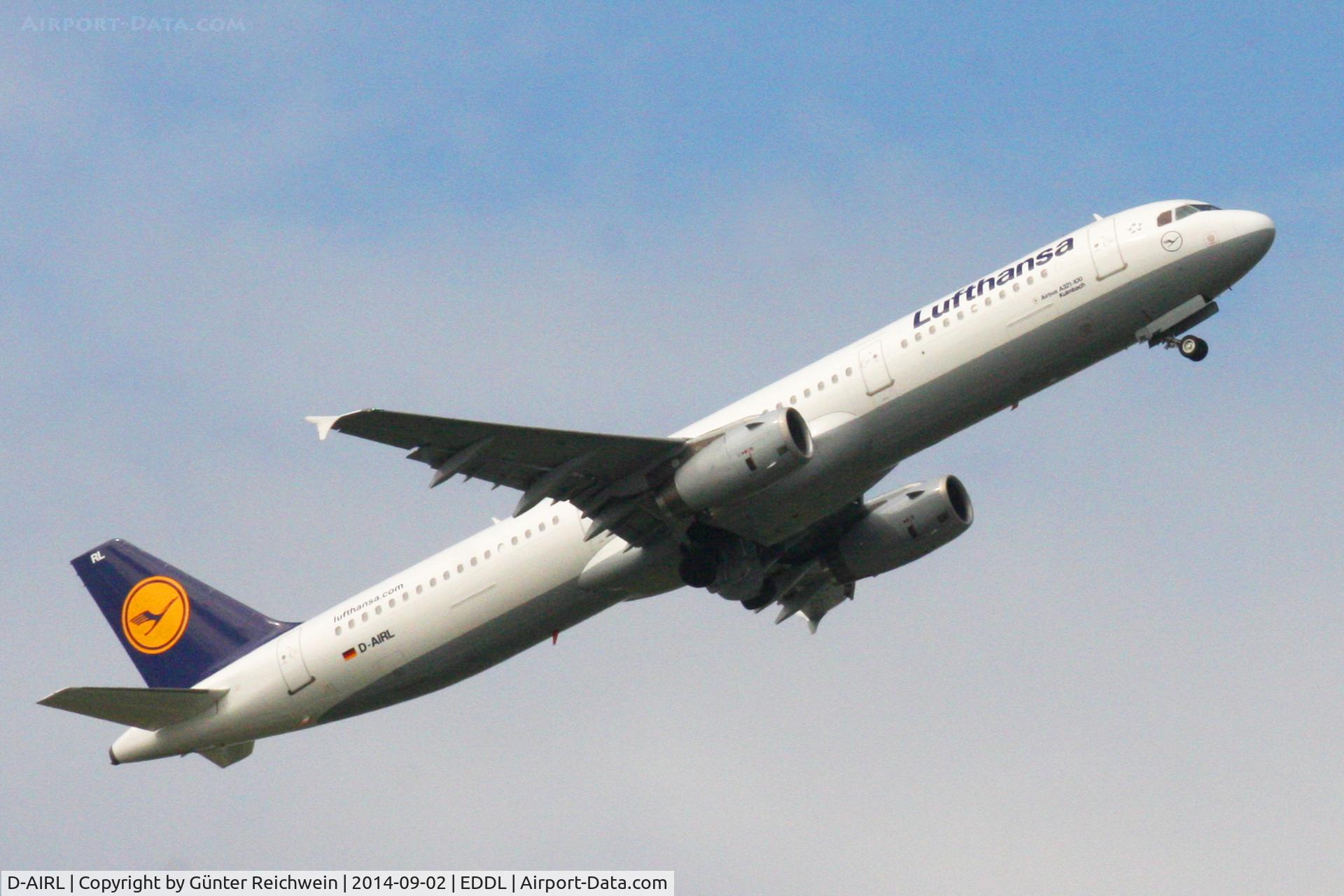 D-AIRL, 1994 Airbus A321-131 C/N 505, Departing