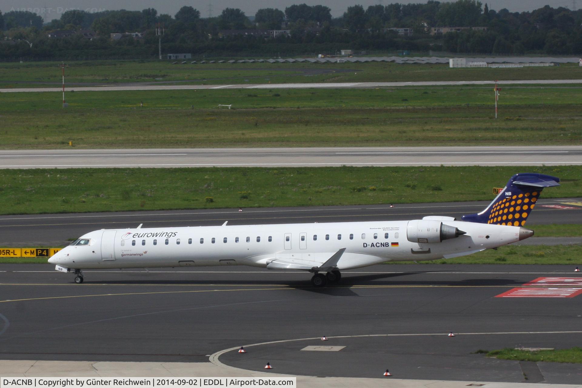 D-ACNB, 2009 Bombardier CRJ-900ER (CL-600-2D24) C/N 15230, taxiing