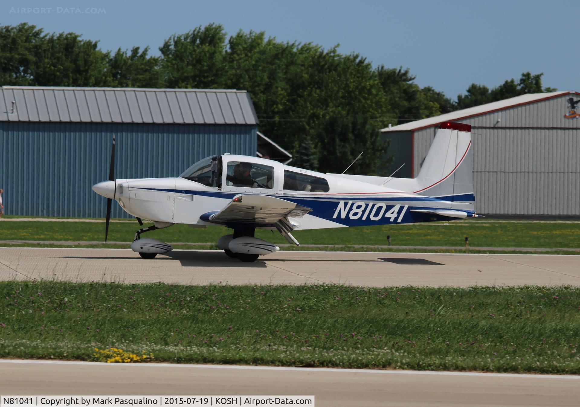 N81041, Grumman American AA-5B Tiger C/N AA5B0410, AA-5B