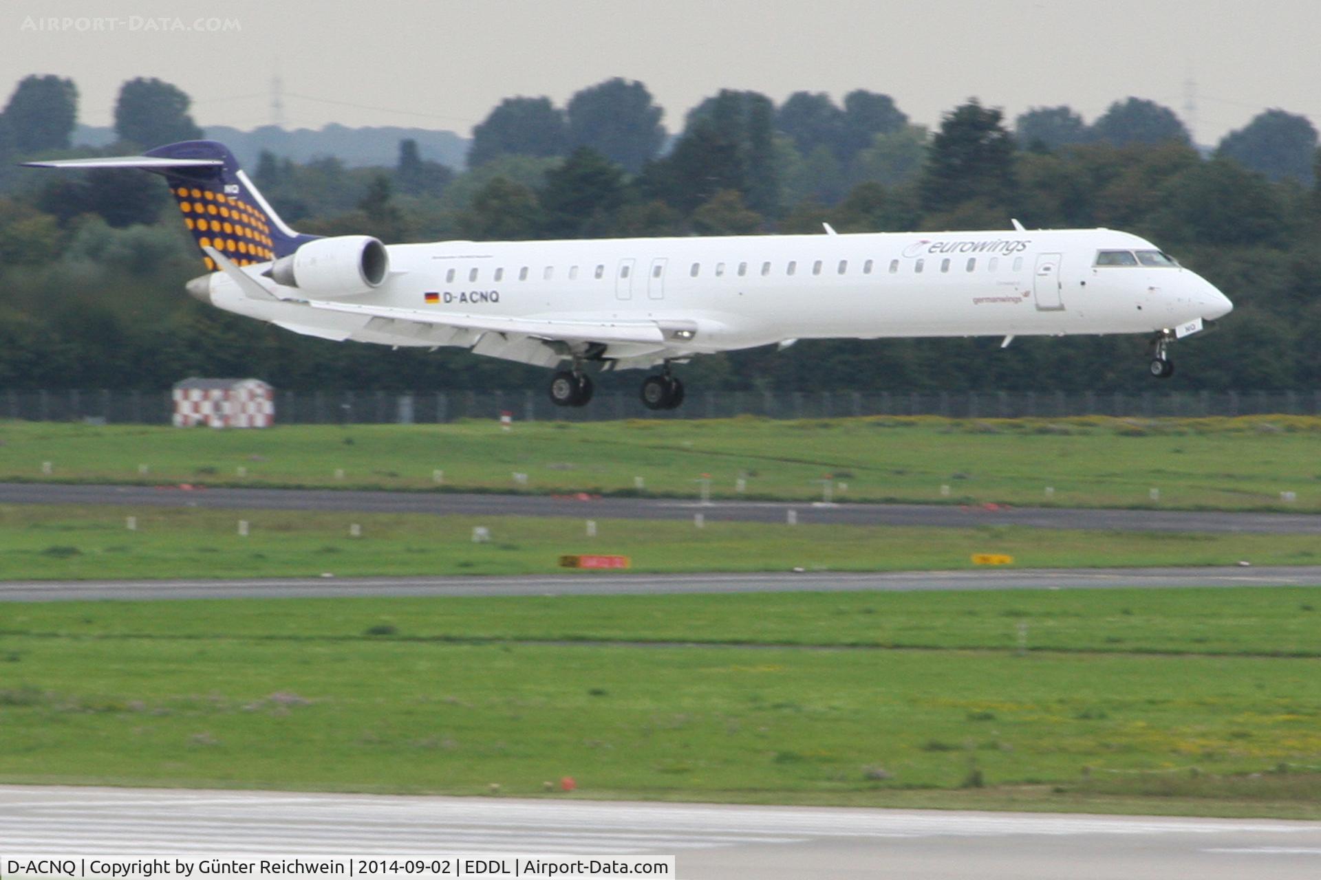 D-ACNQ, 2010 Bombardier CRJ-900LR (CL-600-2D24) C/N 15260, Arriving