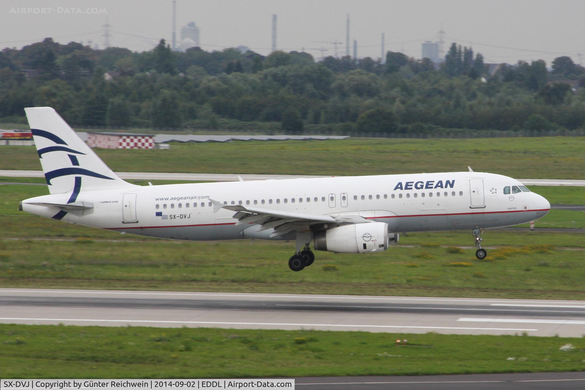 SX-DVJ, 2007 Airbus A320-232 C/N 3365, Arriving