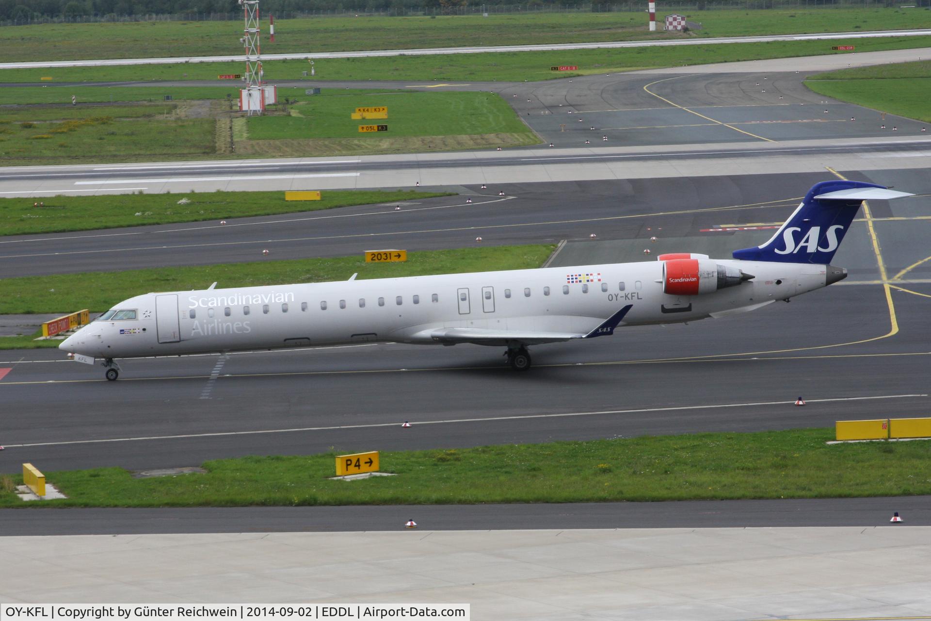 OY-KFL, 2009 Bombardier CRJ-900 NG (CL-600-2D24) C/N 15246, Taxiing