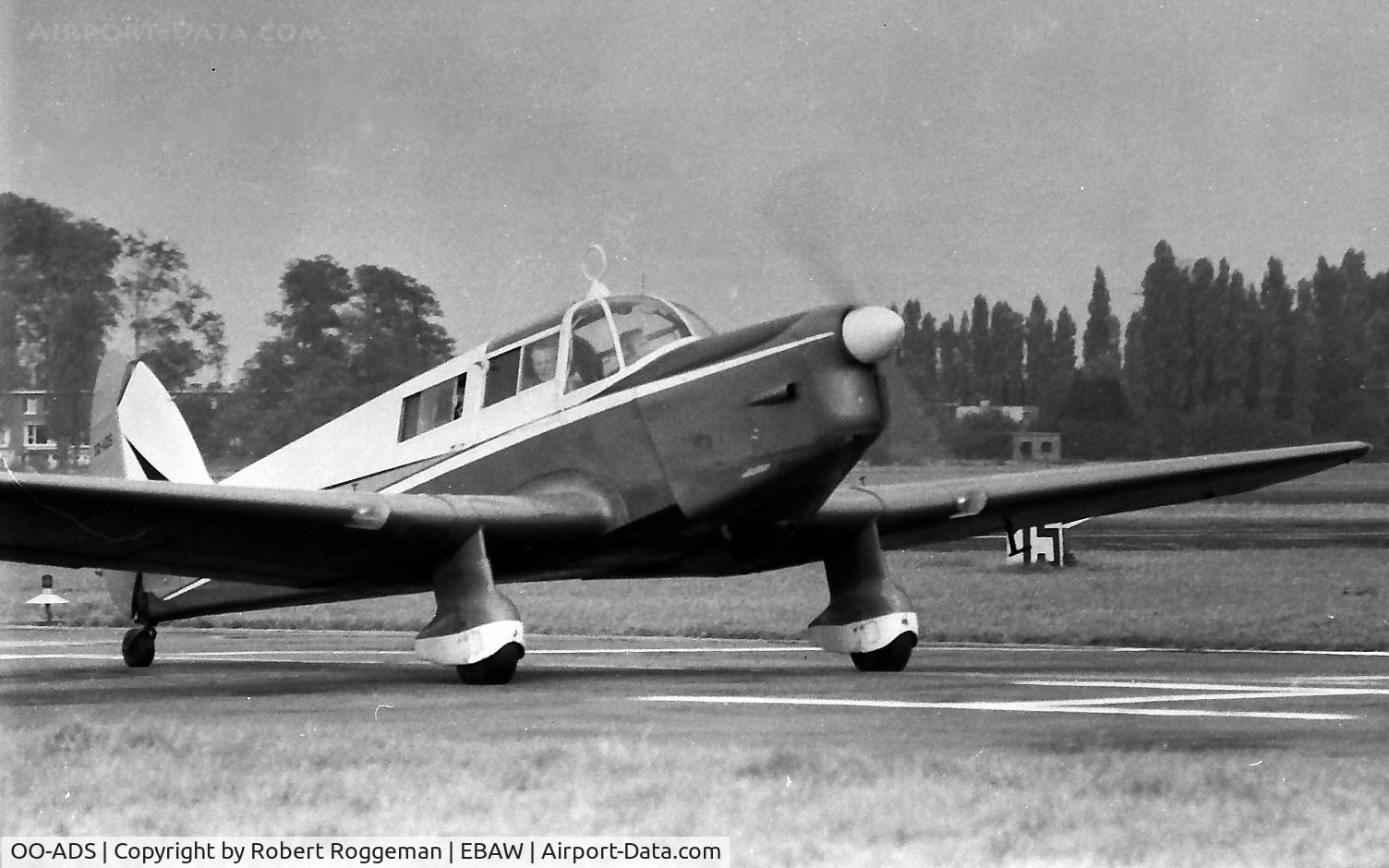 OO-ADS, Percival P-44 Proctor 5 C/N AE94, Mid 1960's.
