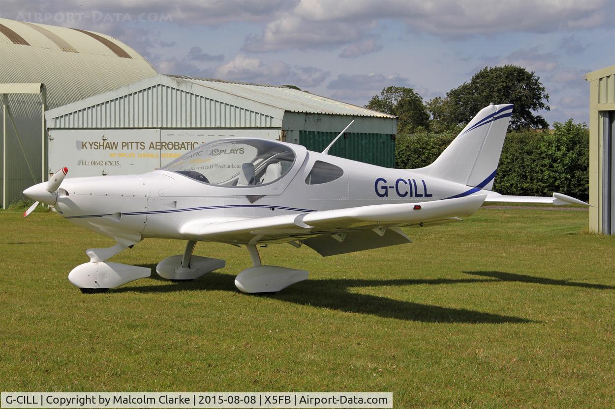 G-CILL, 2014 BRM Aero Bristell NG5 Speed Wing C/N LAA 385-15219, Bristell NG5 Speed Wing. One of two which have recently taken to the air after self builds at the airfield. Fishburn Airfield, August 8th 2015.