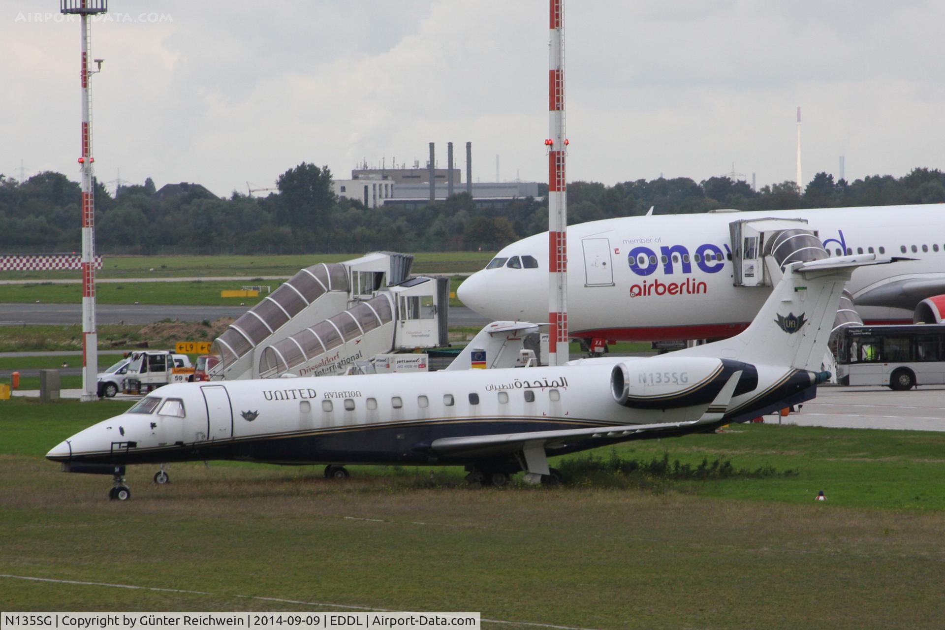 N135SG, 2003 Embraer EMB-135BJ Legacy C/N 145706, Parked at GAT