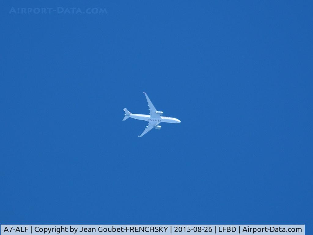 A7-ALF, 2015 Airbus A350-941 C/N 011, test flight Qatar AIB1FF level 350