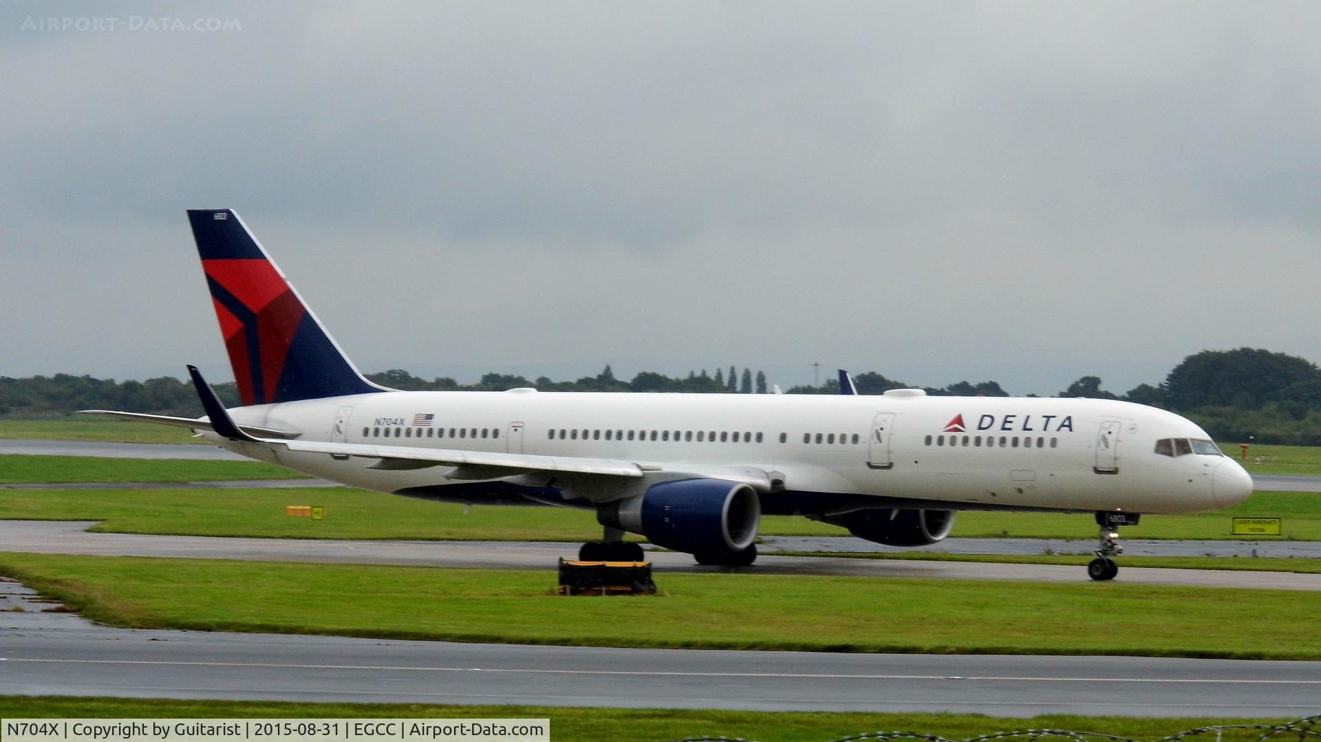 N704X, 1997 Boeing 757-2Q8 C/N 28163, At Manchester